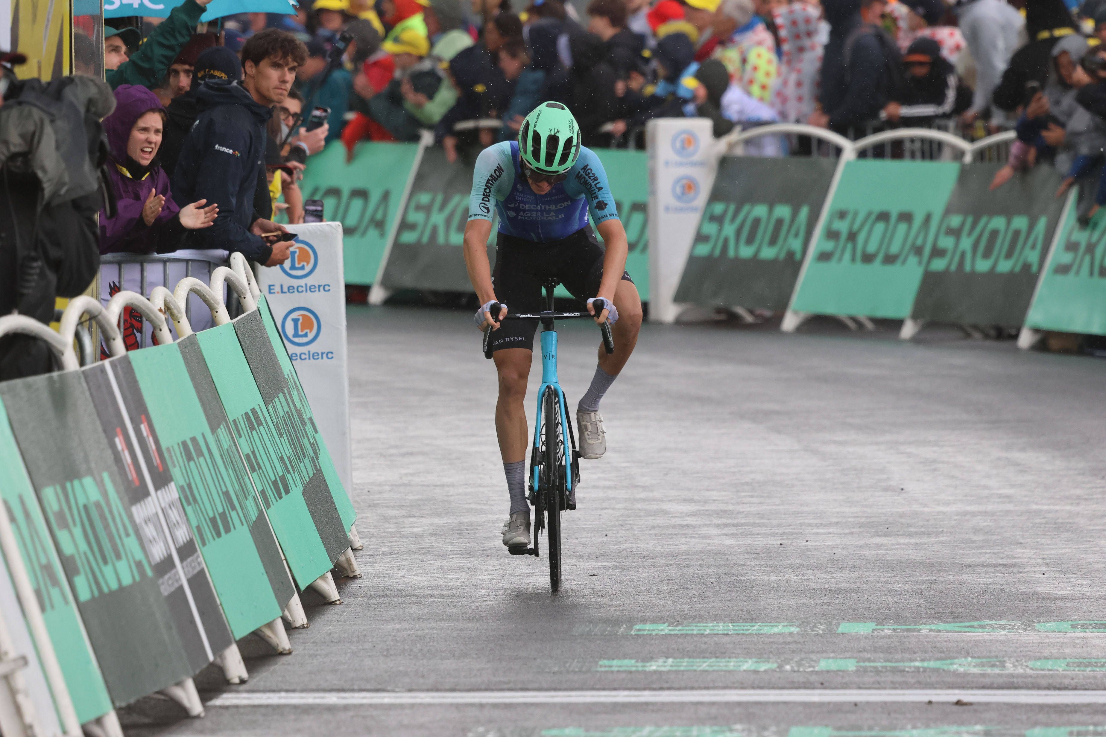 Österreichs Rad-Star Felix Gall. 