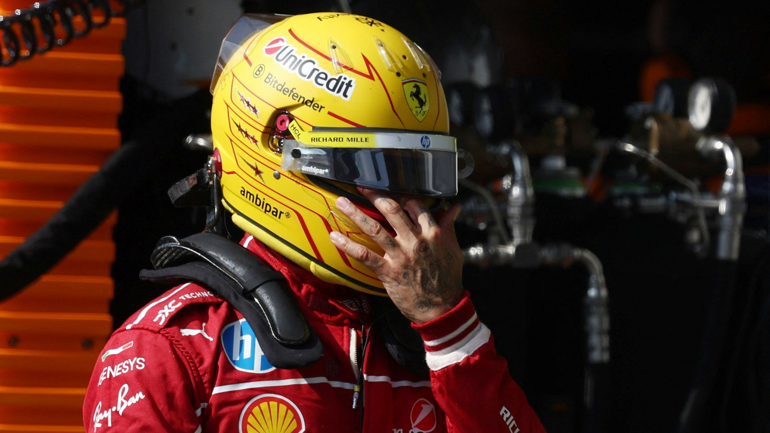 Formel-1-Star Lewis Hamilton. 