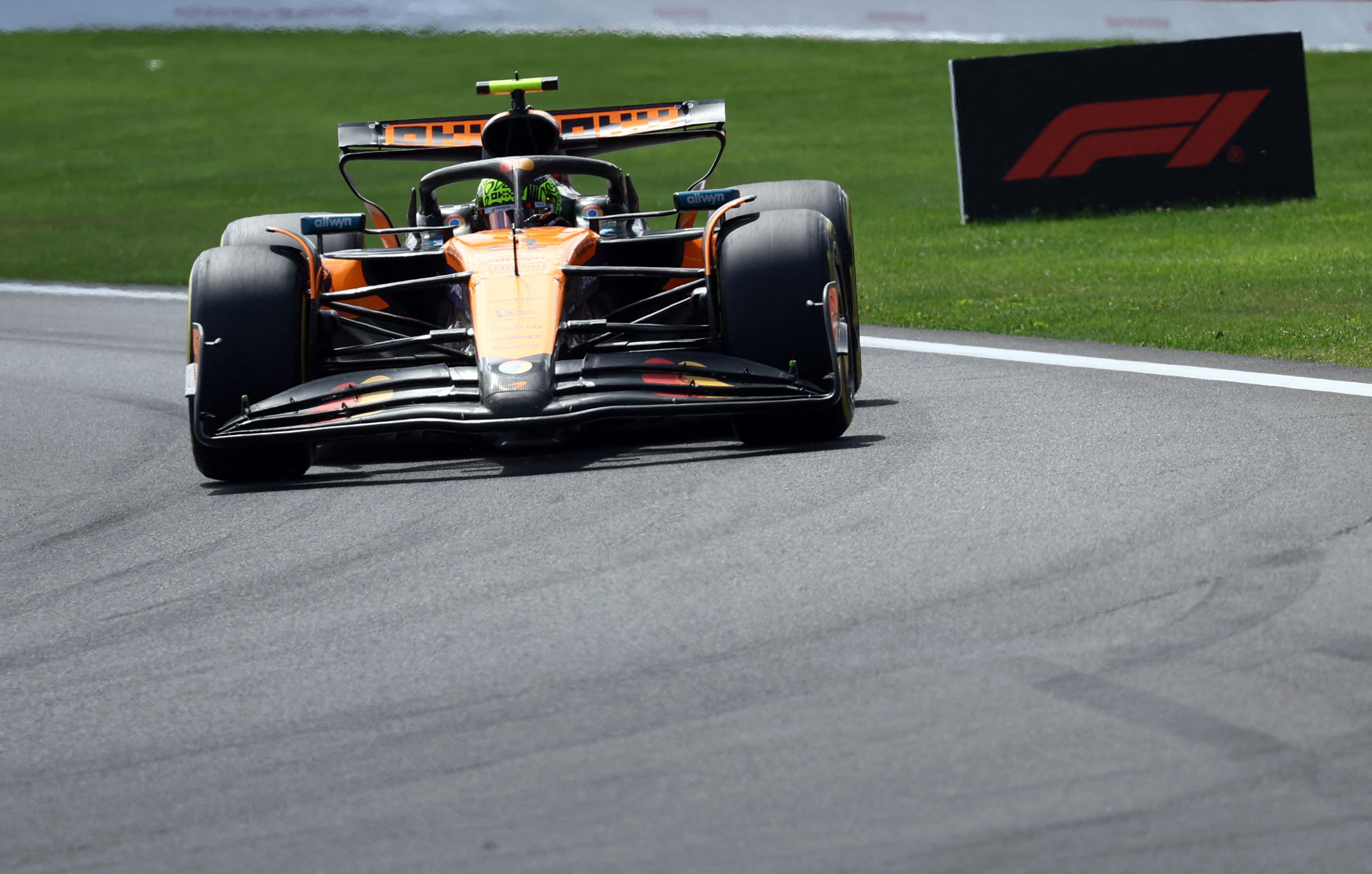 McLaren-Pilot Lando Norris. 