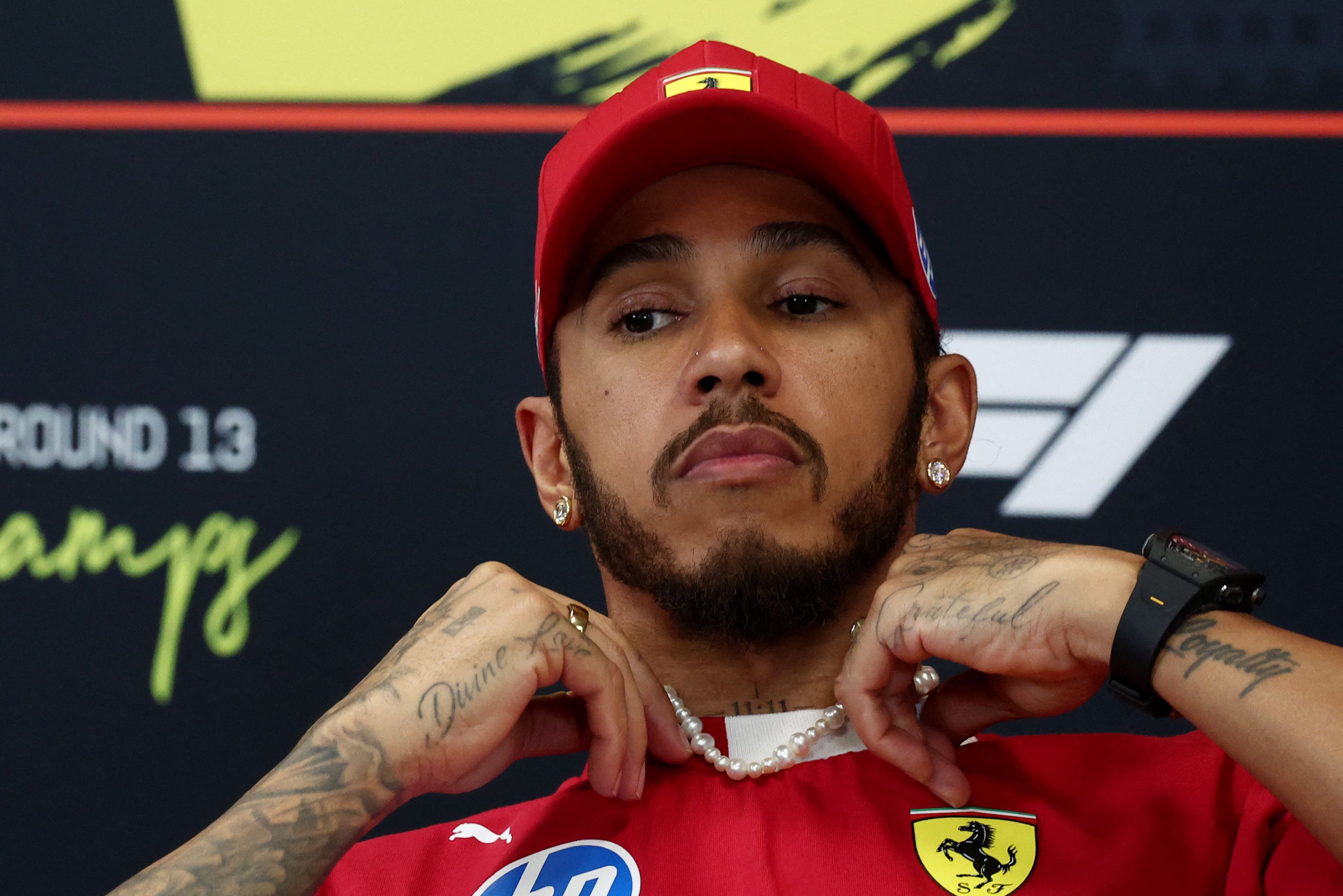 Ferrari-Star Lewis Hamilton.