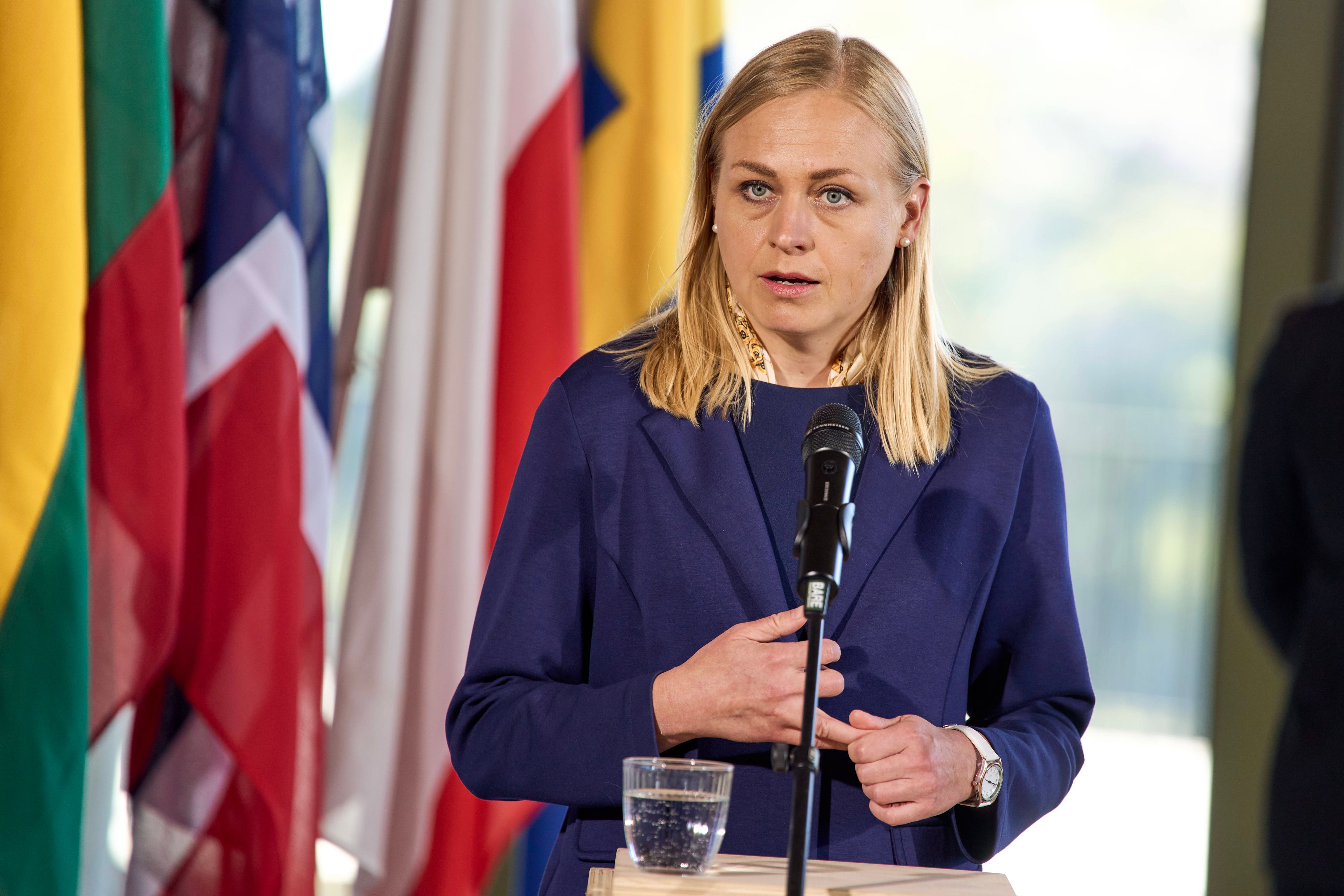 Elina Valtonen von der konservativen Sammlungspartei (Kok) ist seit Sommer 2023 Finnlands Außenministerin.