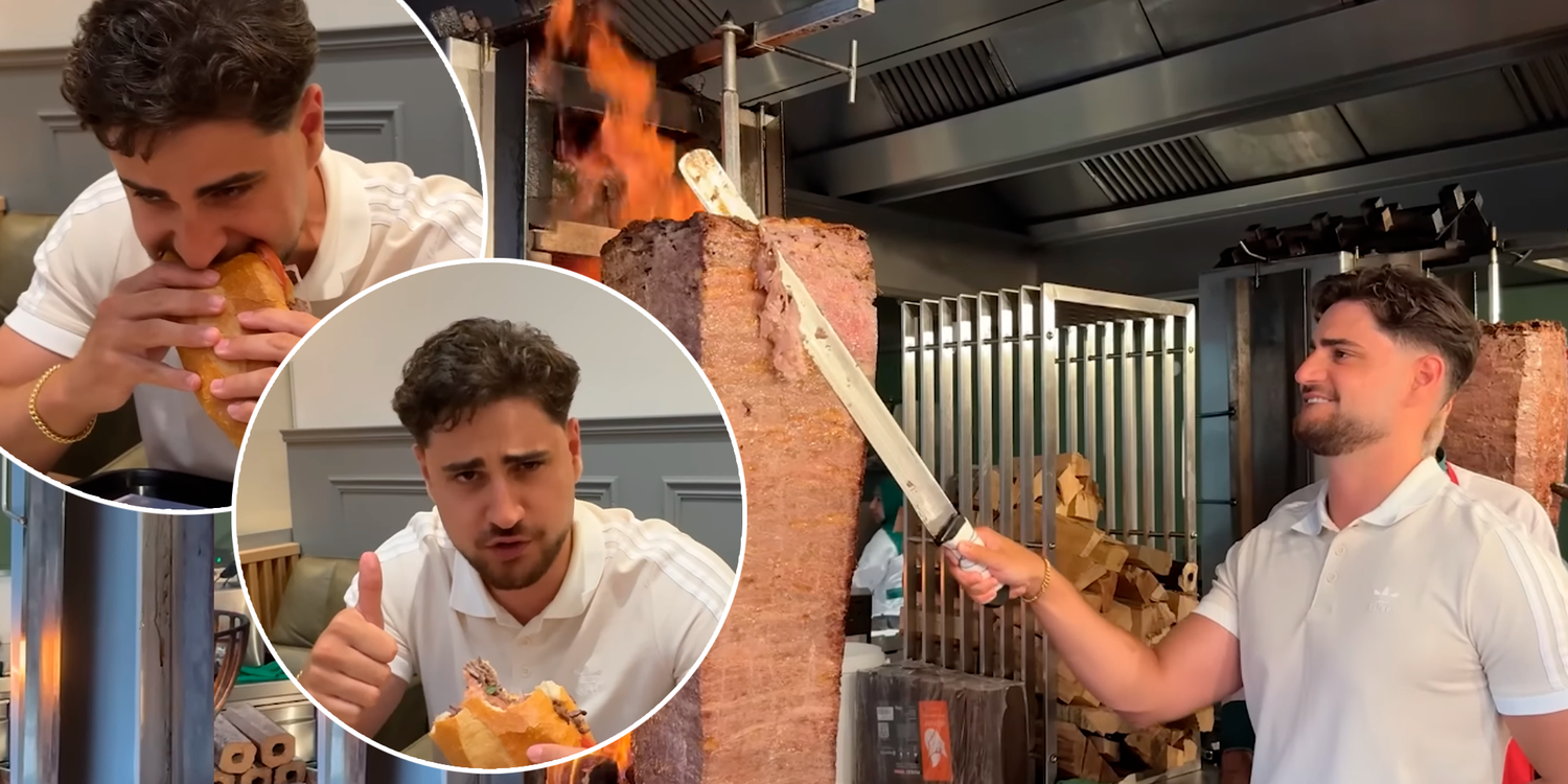 Eligella gönnte sich gleich zwei Döner.