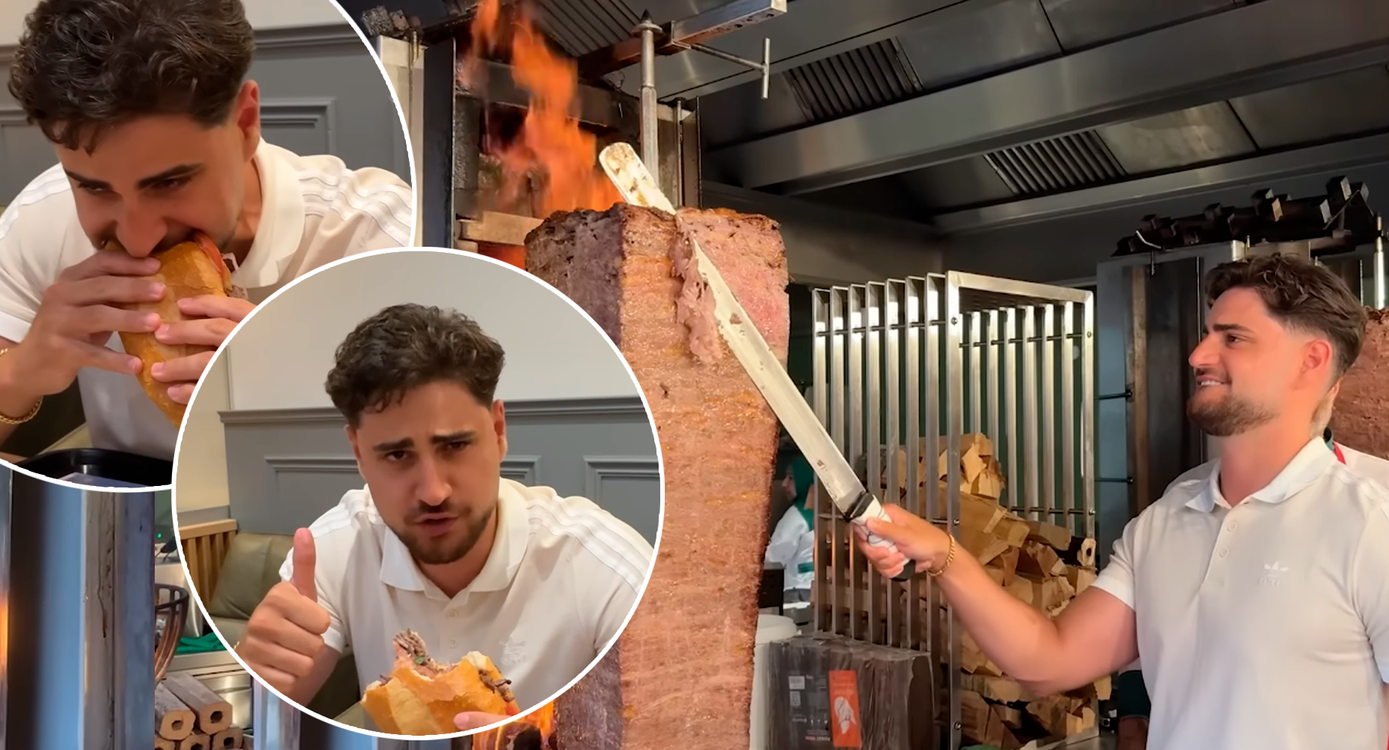 Eligella gönnte sich gleich zwei Döner.