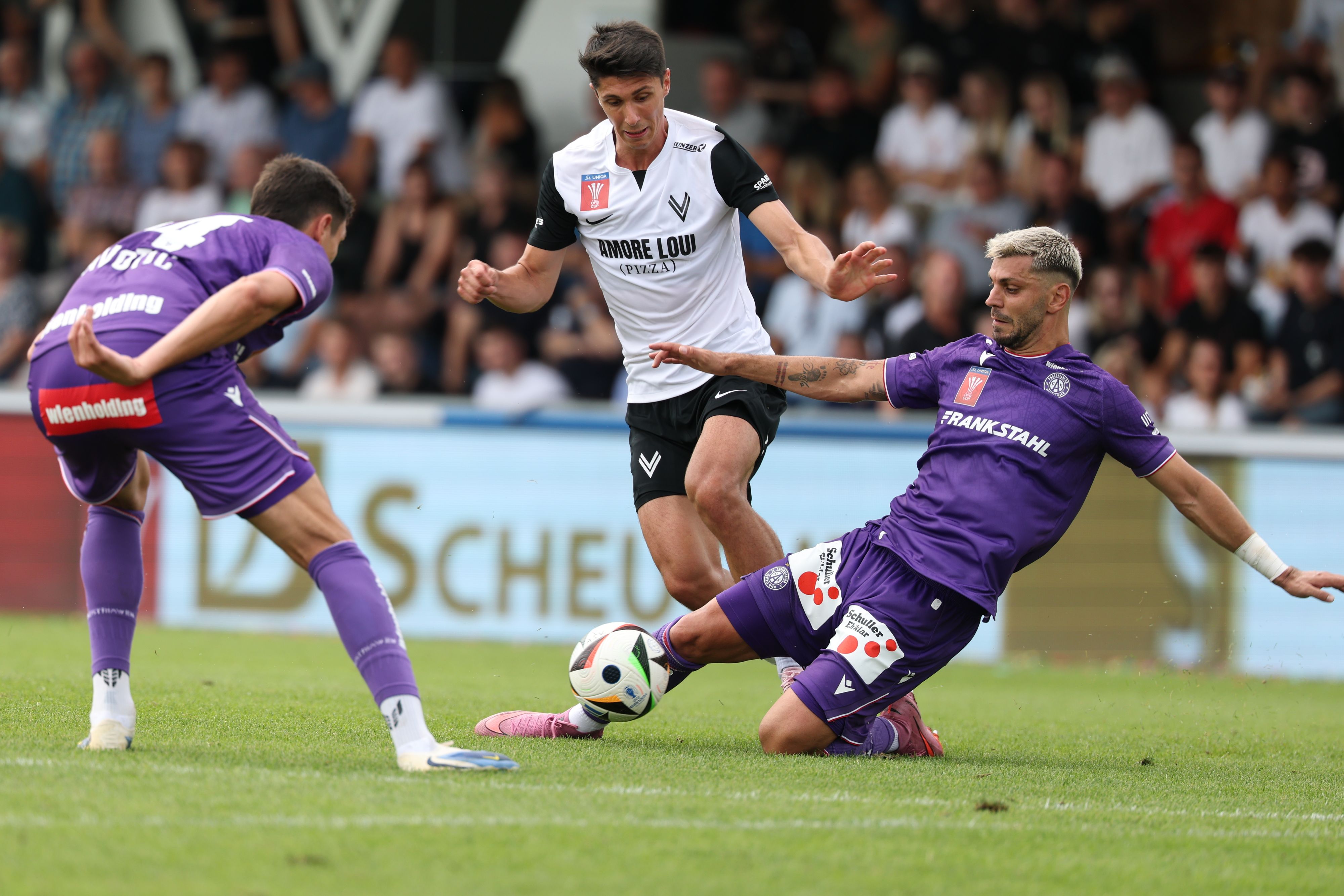 Voitsberg setzt der Austria im Cup zu.