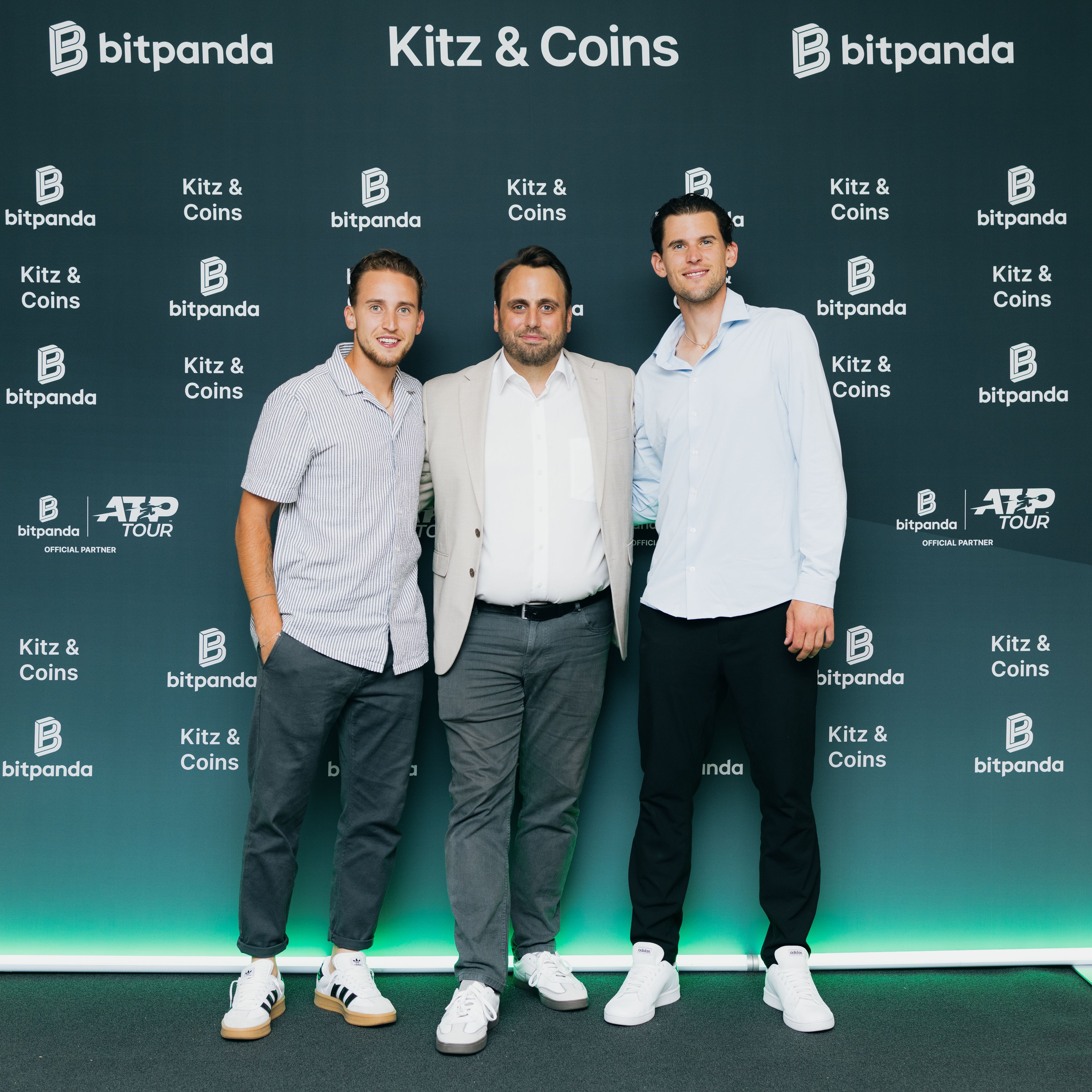 Moritz Thiem, Martin Beranek und Dominic Thiem