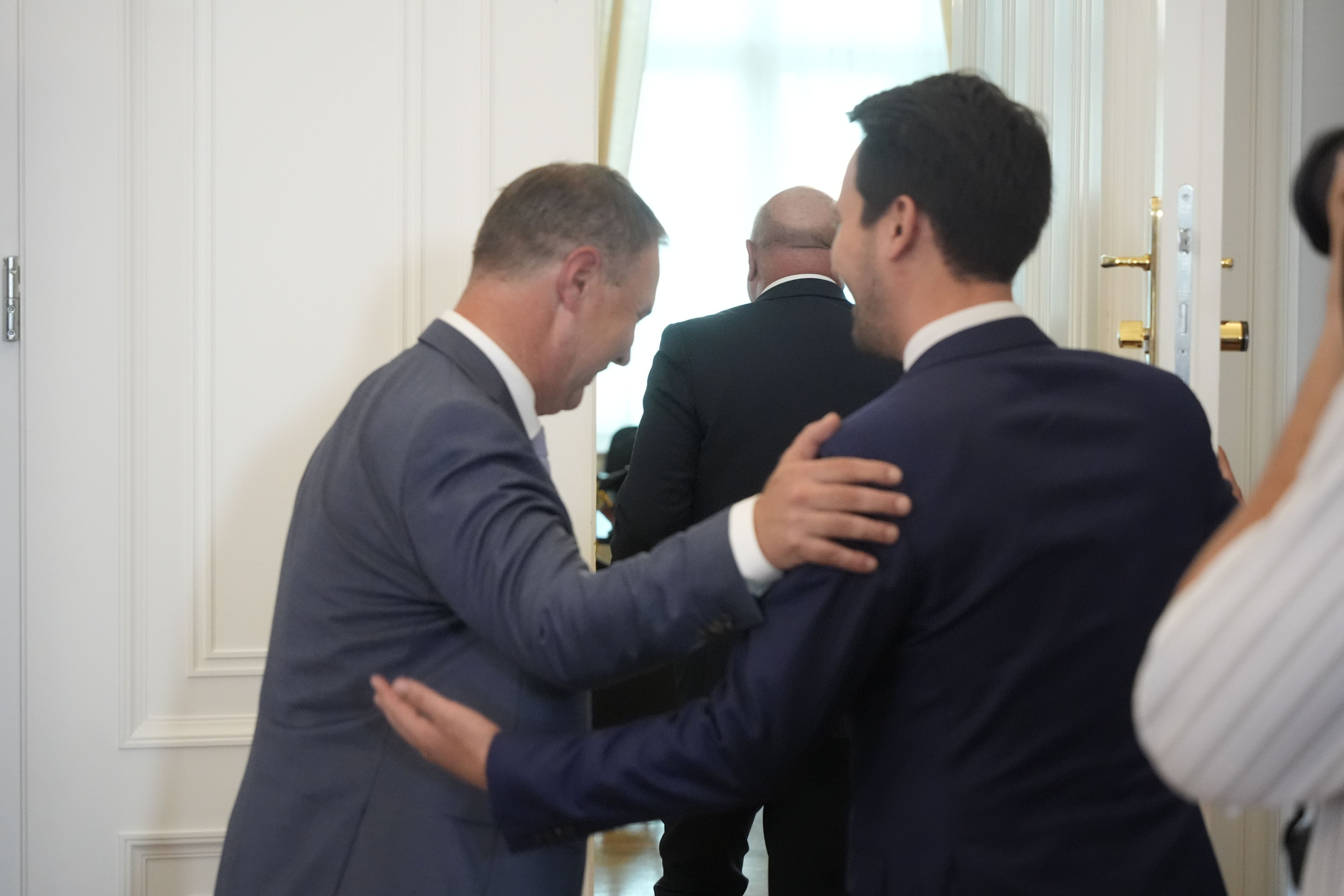 Andreas Babler und Christoph Wiederkehr können sich nicht einigen, wer Stocker nachfolgen soll