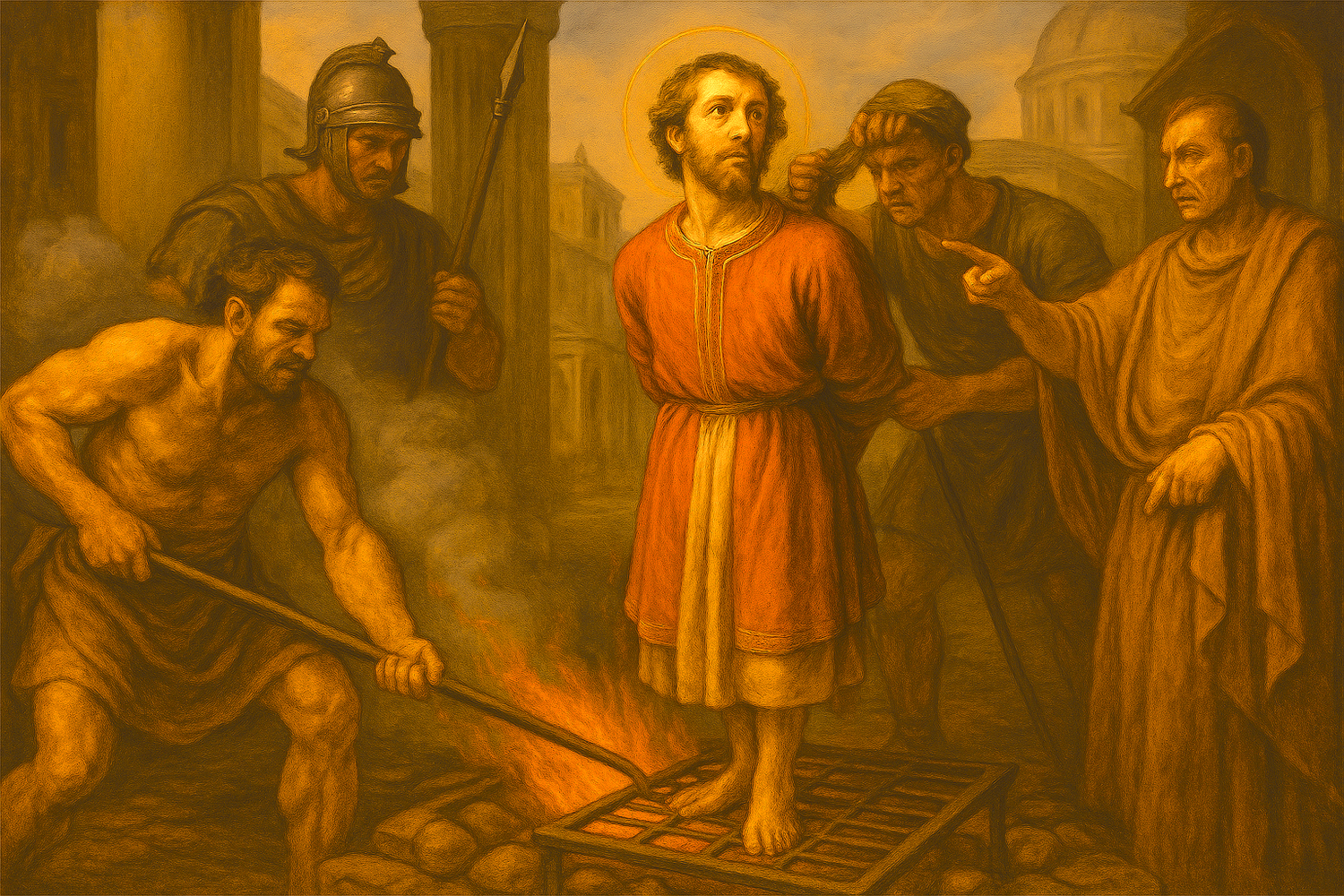 Kämpfer für die Armen: Der heilige Laurentius ist Namensgeber der 