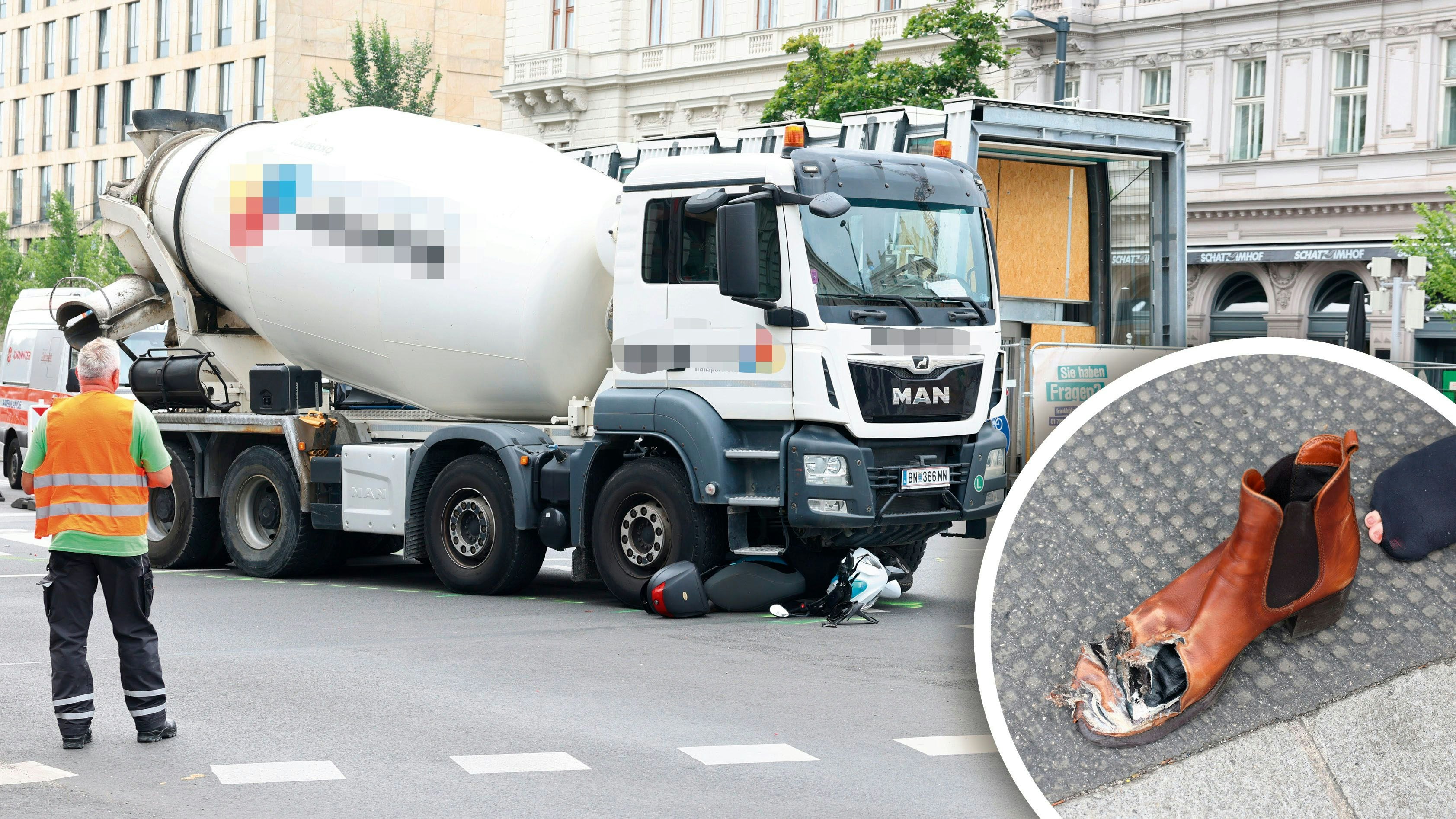 Heute.at - Fahrerin springt ab – dann rammt Lkw ihren Roller