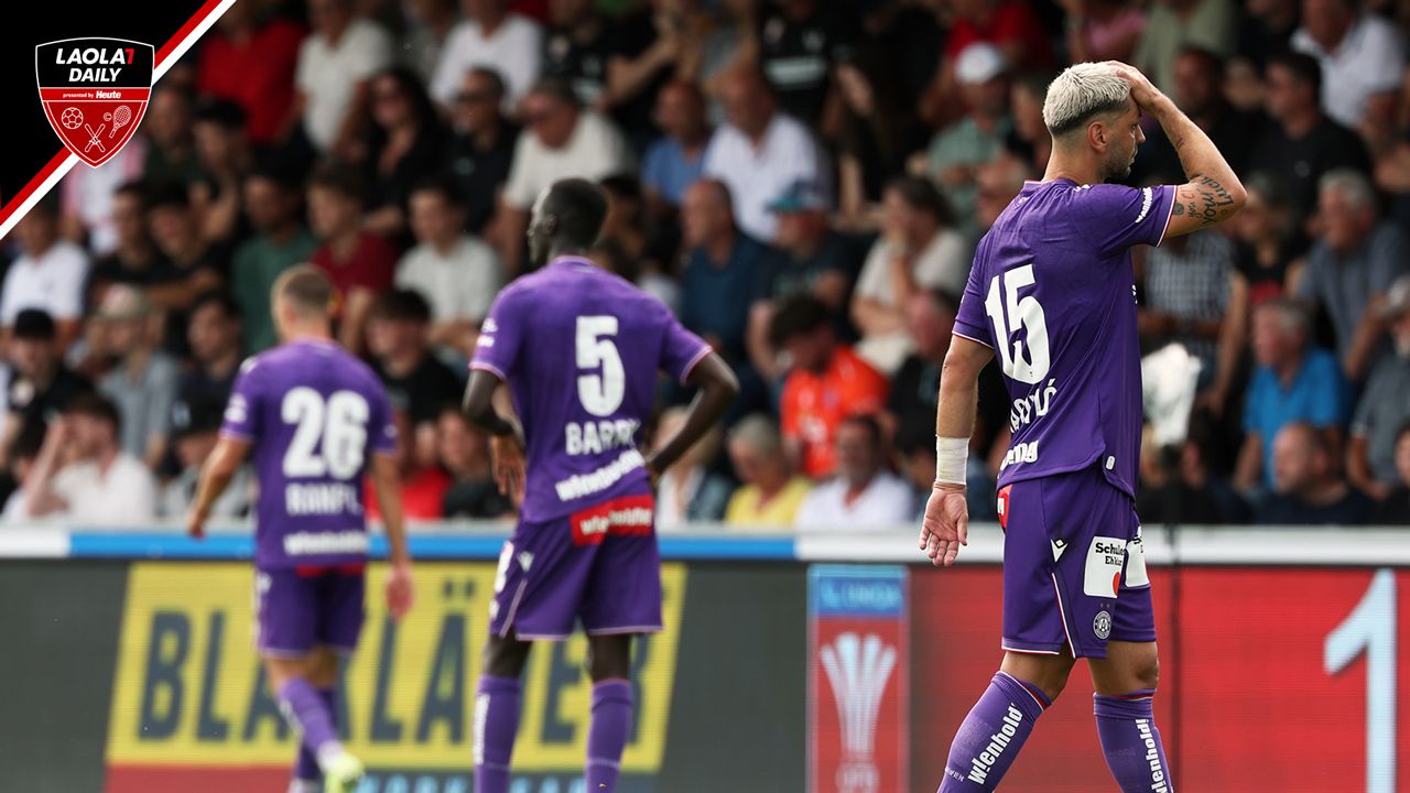 Die Wiener Austria ist in der ersten ÖFB-Cuprunde gescheitert. 