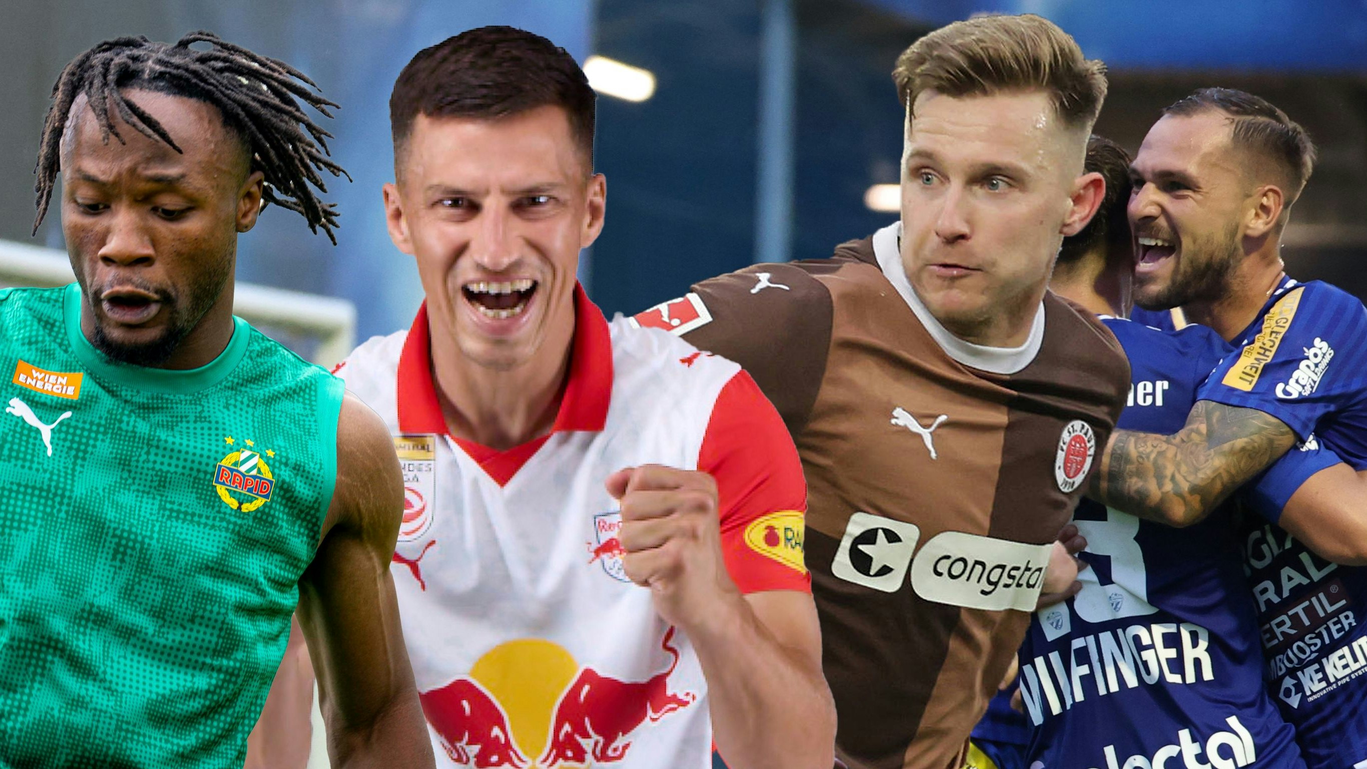 Heute.at - Alle Liga-Neuzugänge im Heute-Check benotet