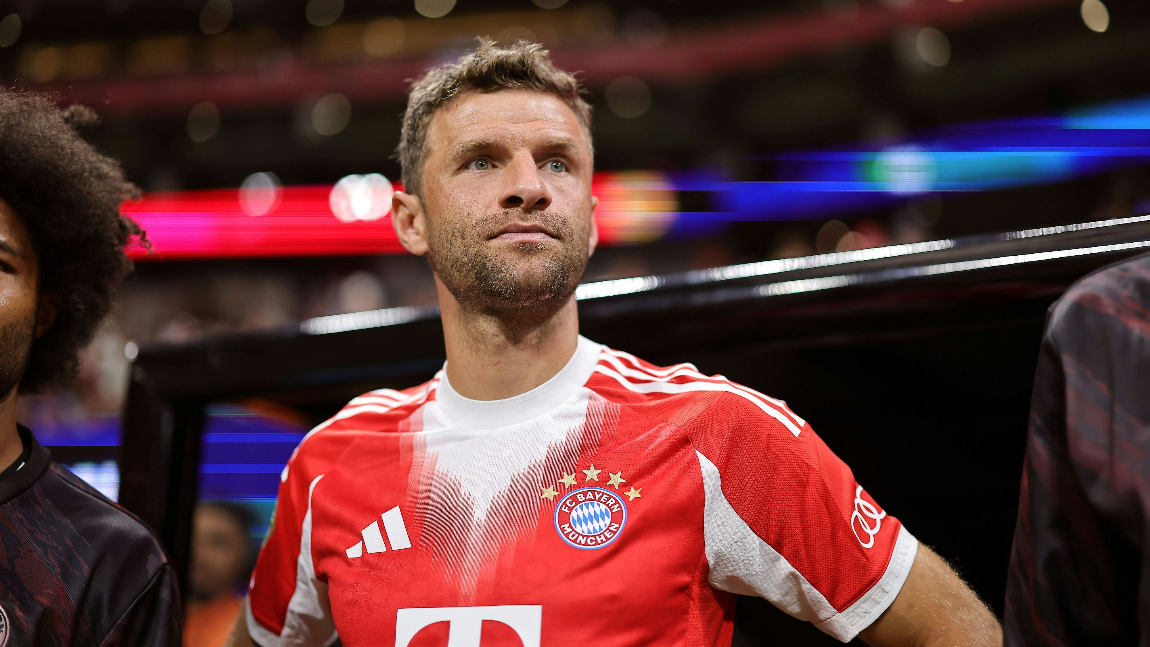 Bayern-Star Thomas Müller. . 