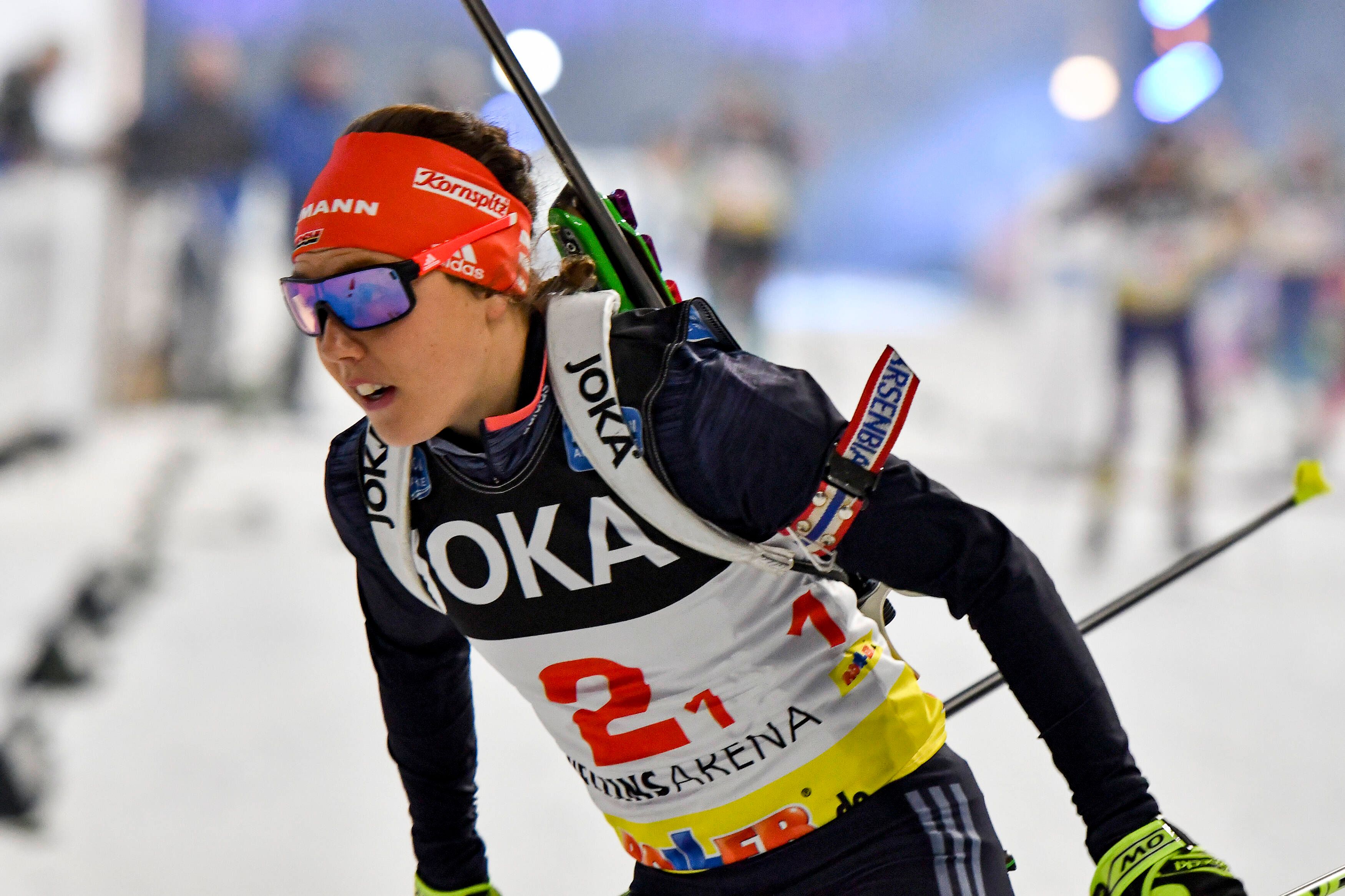 'Ex-Biathlon-Ass Laura Dahlmeier. 