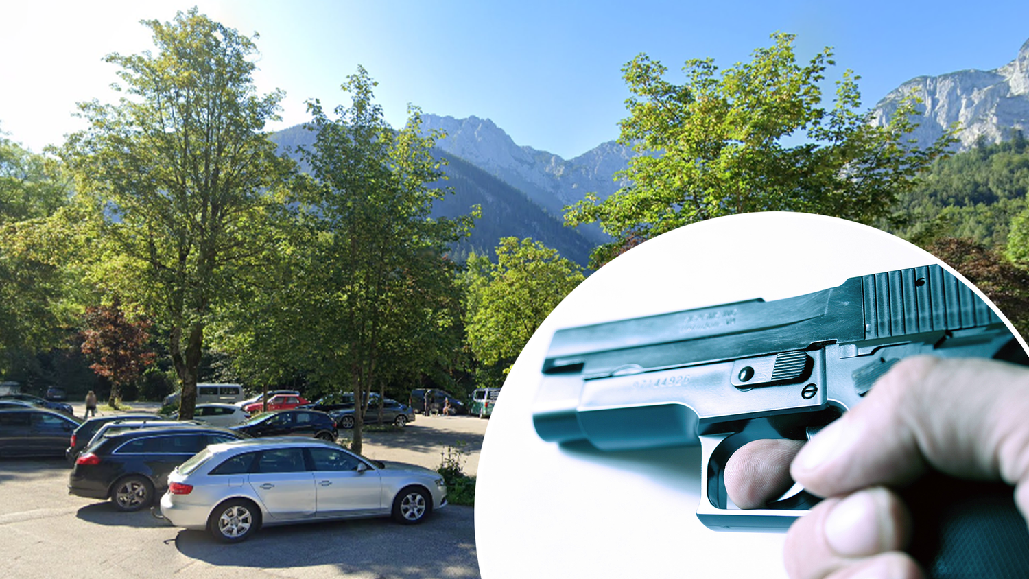 Schüsse mit Folgen beim Parkplatz des Langbathsees: Ein Oberösterreicher muss für einen Einsatz der Polizei blechen. (Symbolbild)