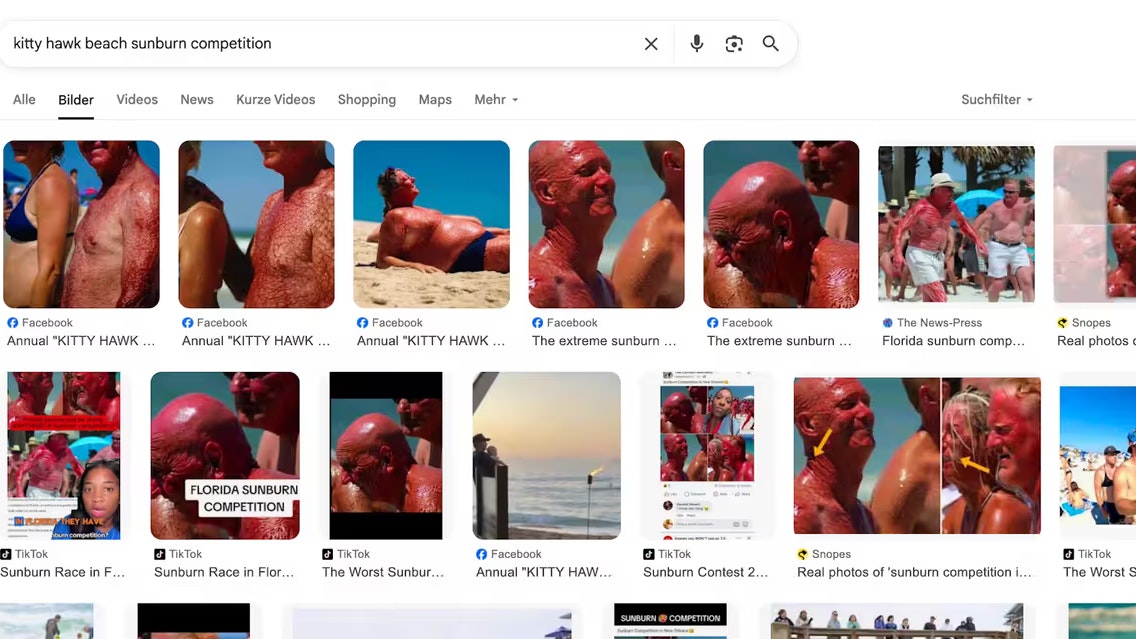 Von einer ergebnislosen Suche kann definitiv nicht die Rede sein.