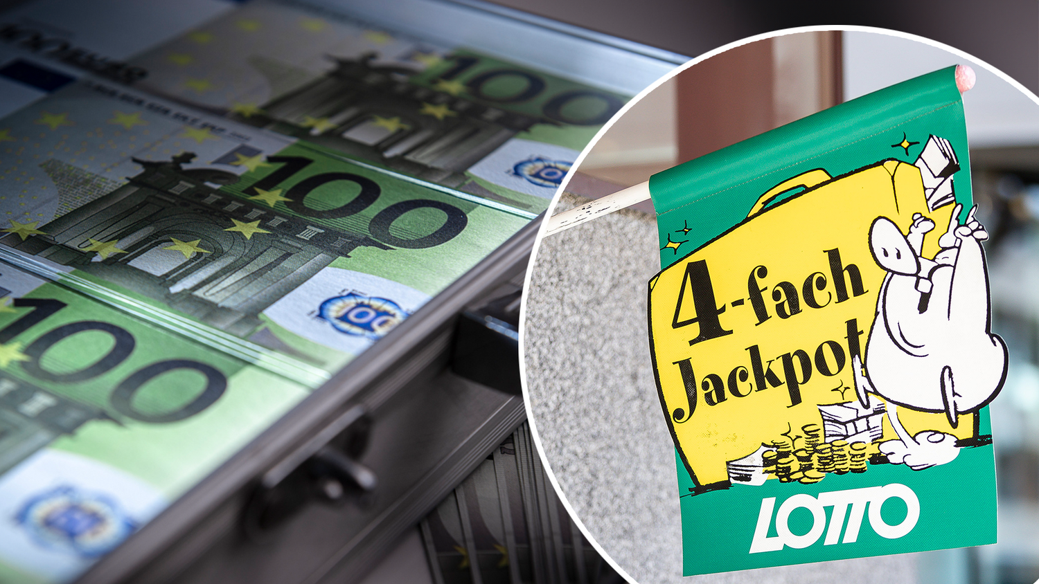 Über 4,7 Millionen Euro: Der oder die Jackpot Gewinnerin hat sich bisher noch nicht gemeldet. (Symbolbild)