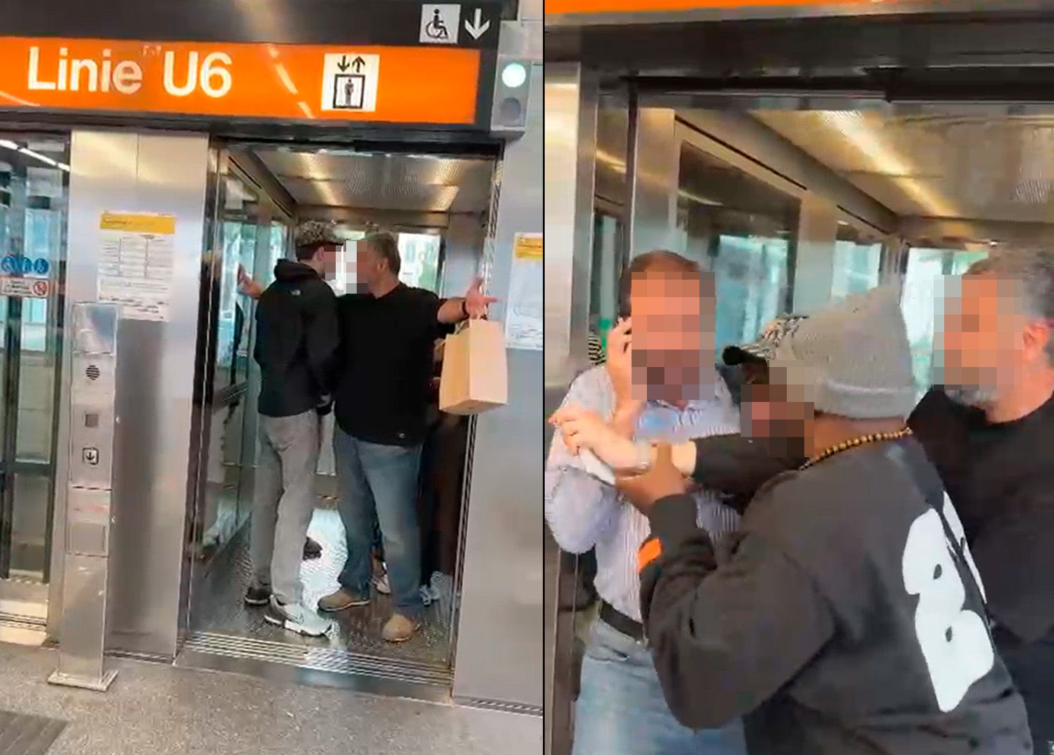 Attacke auf junges Mädchen: Passanten stellen sich Angreifer in den Weg.