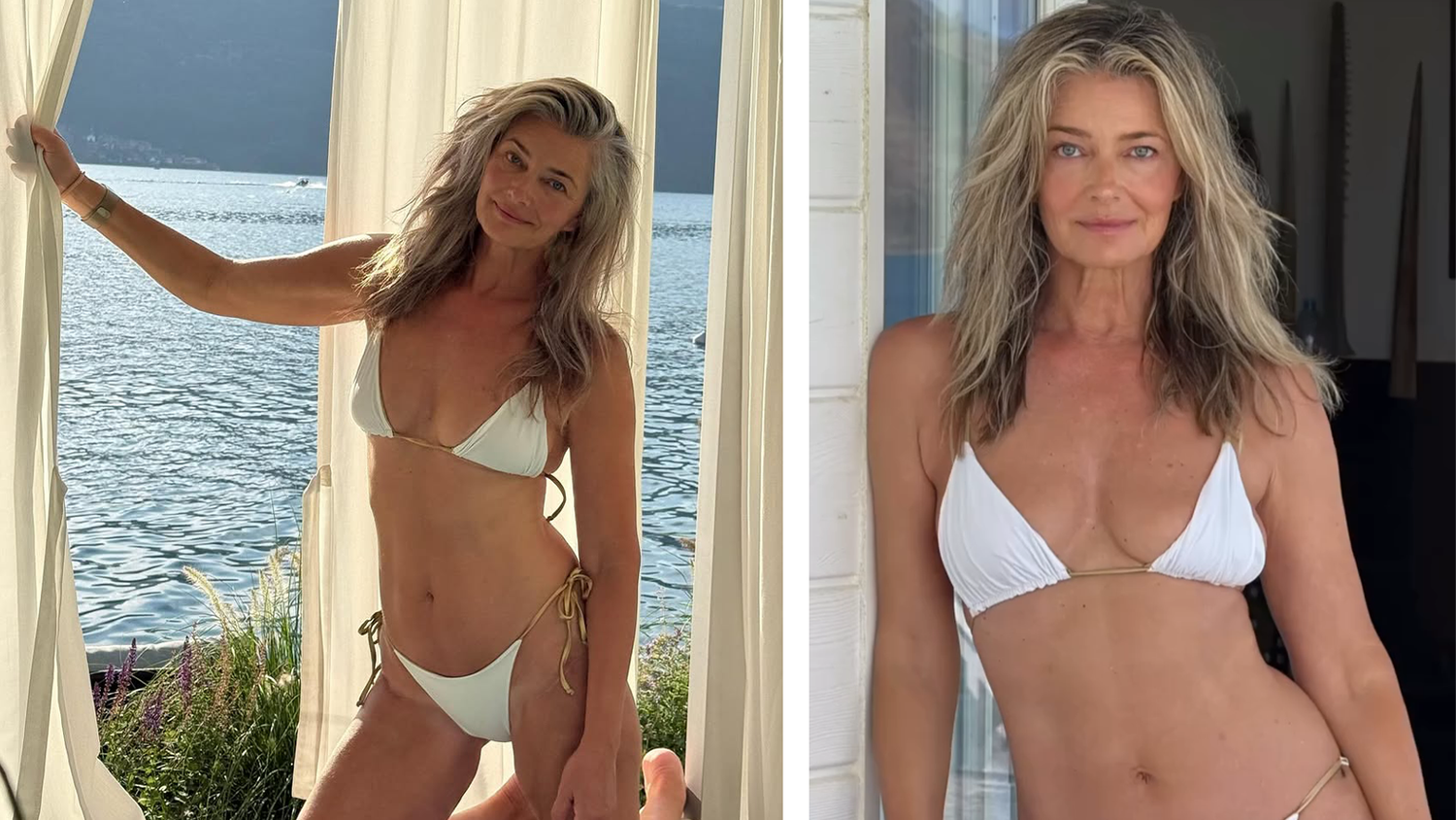 Paulina Porizkova zeigt sich auf Instagram mit 60 Jahren ungefiltert und natürlich.