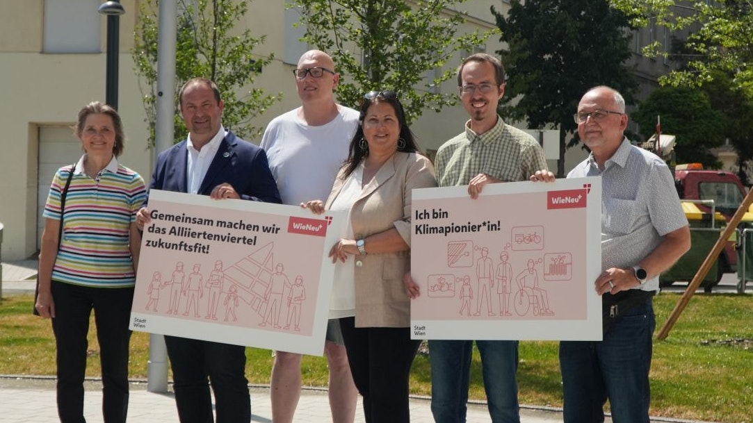 Heute.at - Klimapioniere machen Alliiertenviertel zukunftsfit