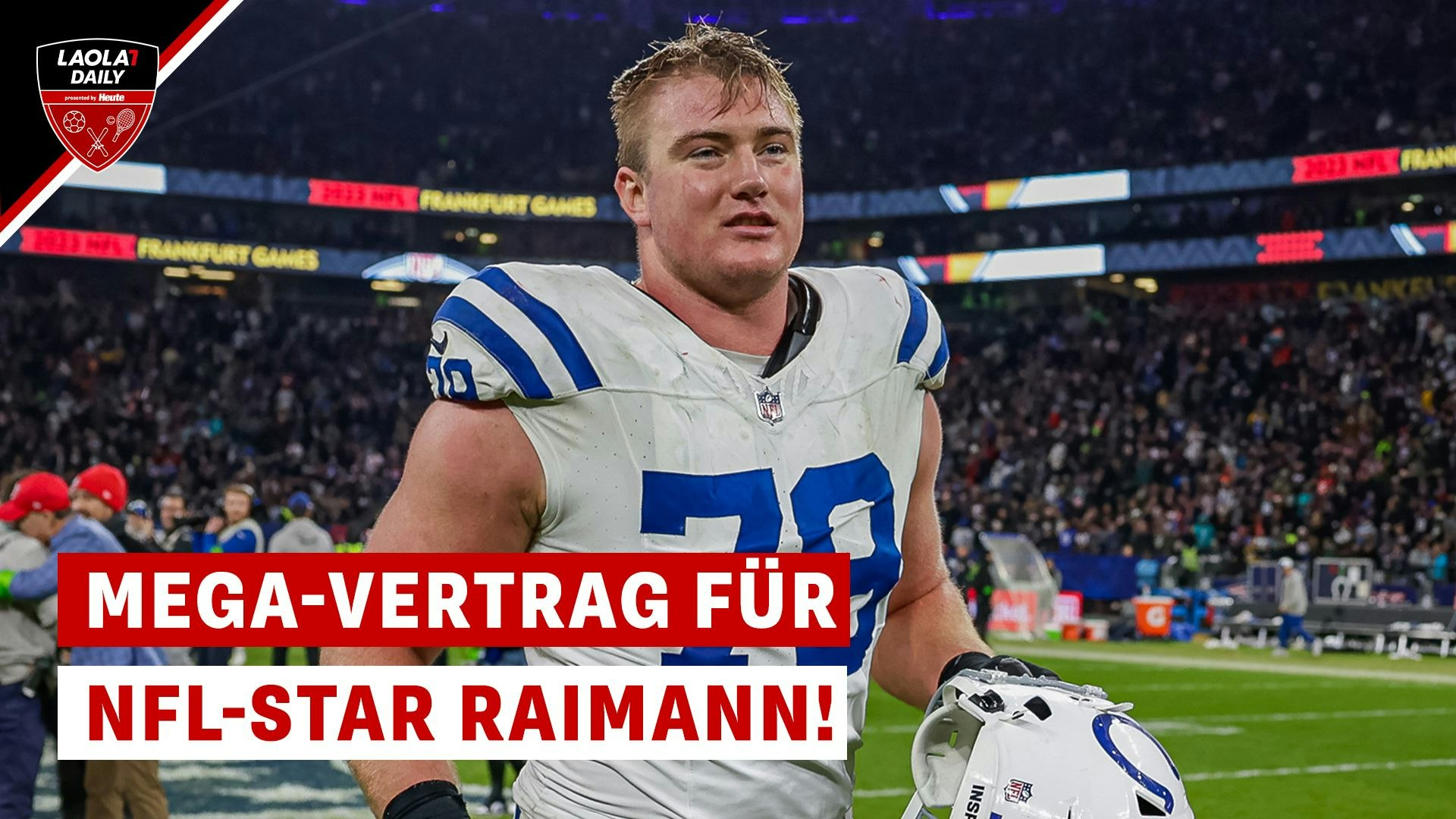 Heute.at - Neuer Vertrag macht NFL-Star Raimann zum Multimillionär