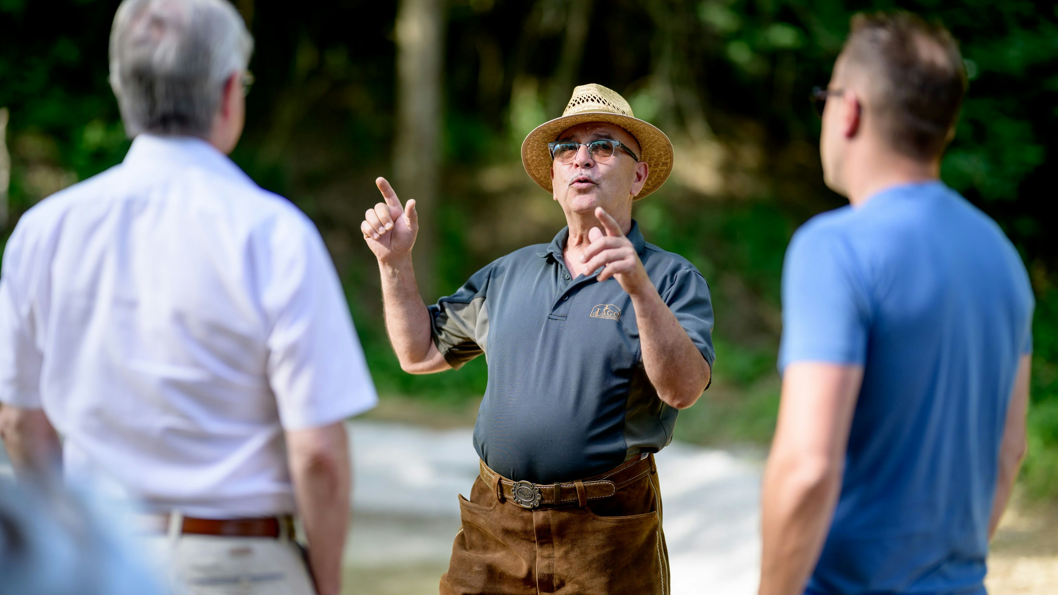 Jagdleiter Bernfried Steinmayer