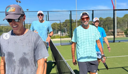 Heute.at - Thiem padelt mit Klopp im Paradies gegen Sport-Ikonen