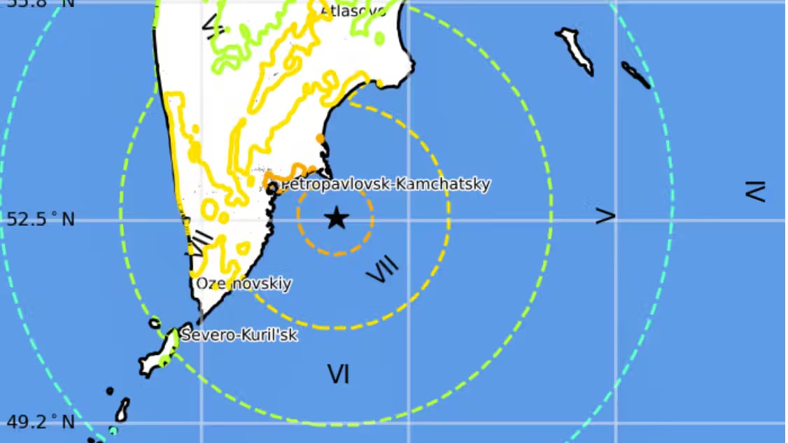 Heute.at - Stärke 8,8! Tsunami-Alarm nach Mega-Erdbeben