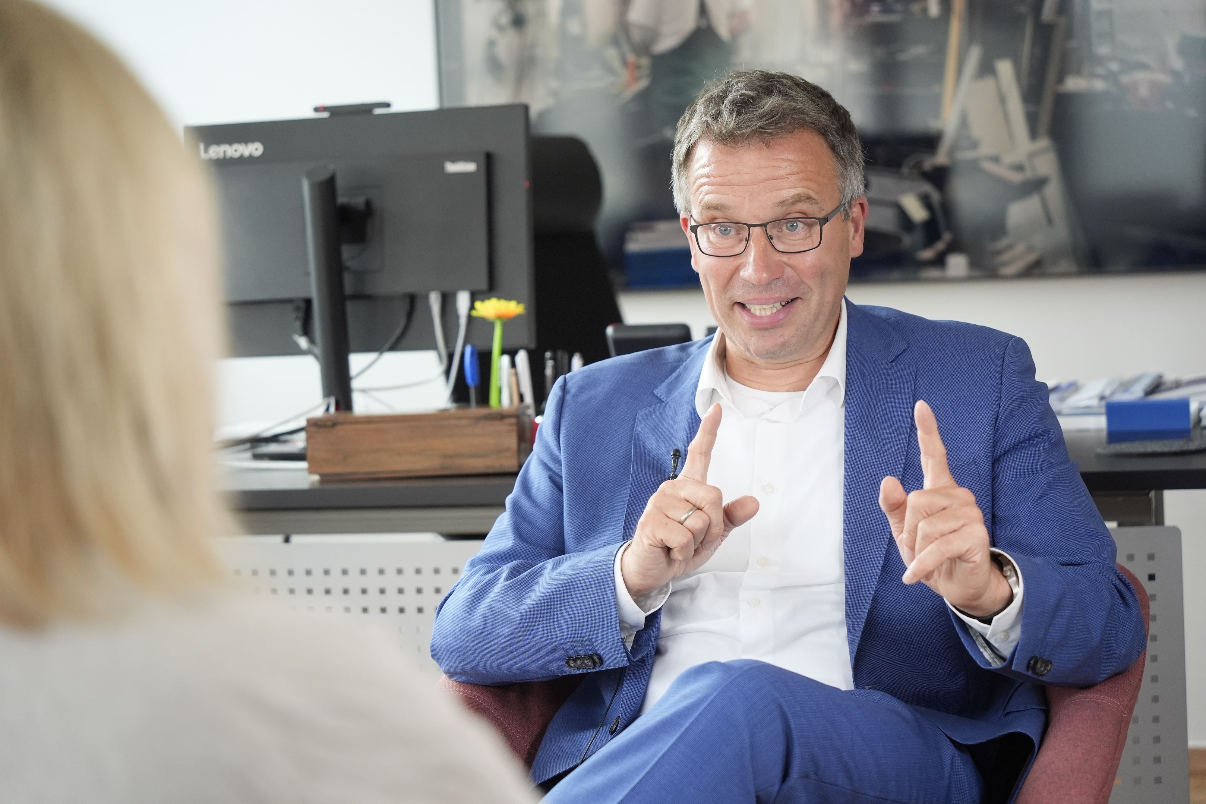 AMS-Chef Johannes Kopf im Interview mit 