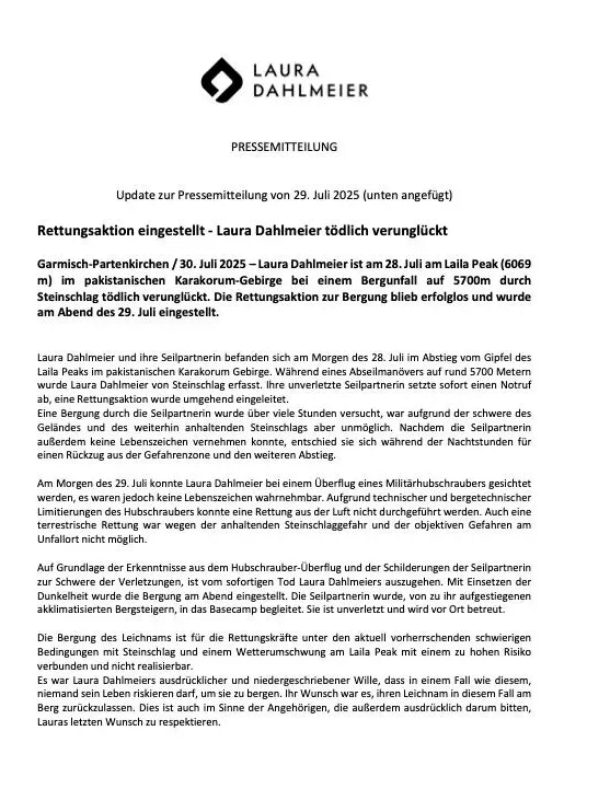Die gesamte Pressemitteilung.