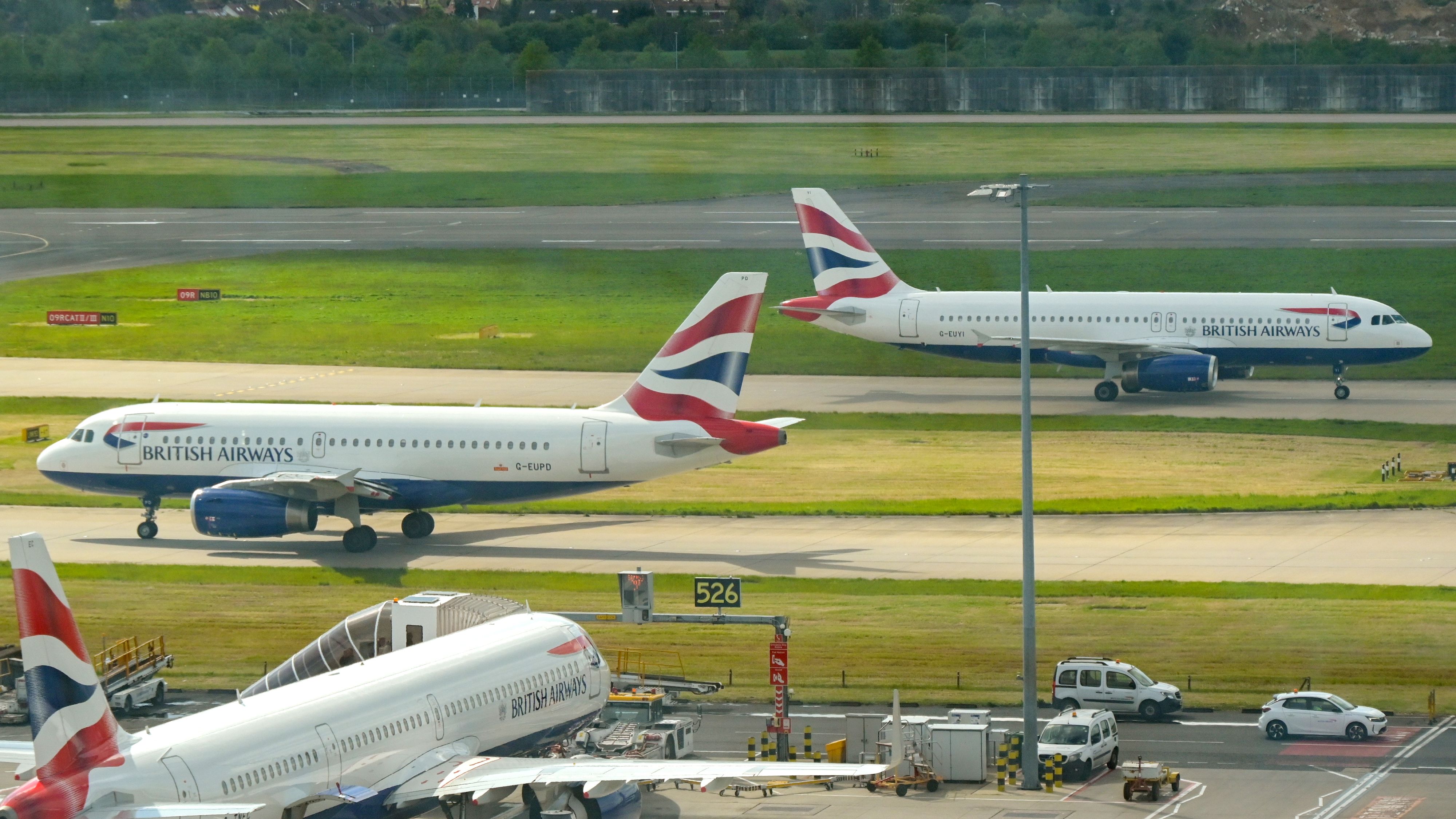 Der Luftraum über London musste gesperrt werden. (Symbolbild)