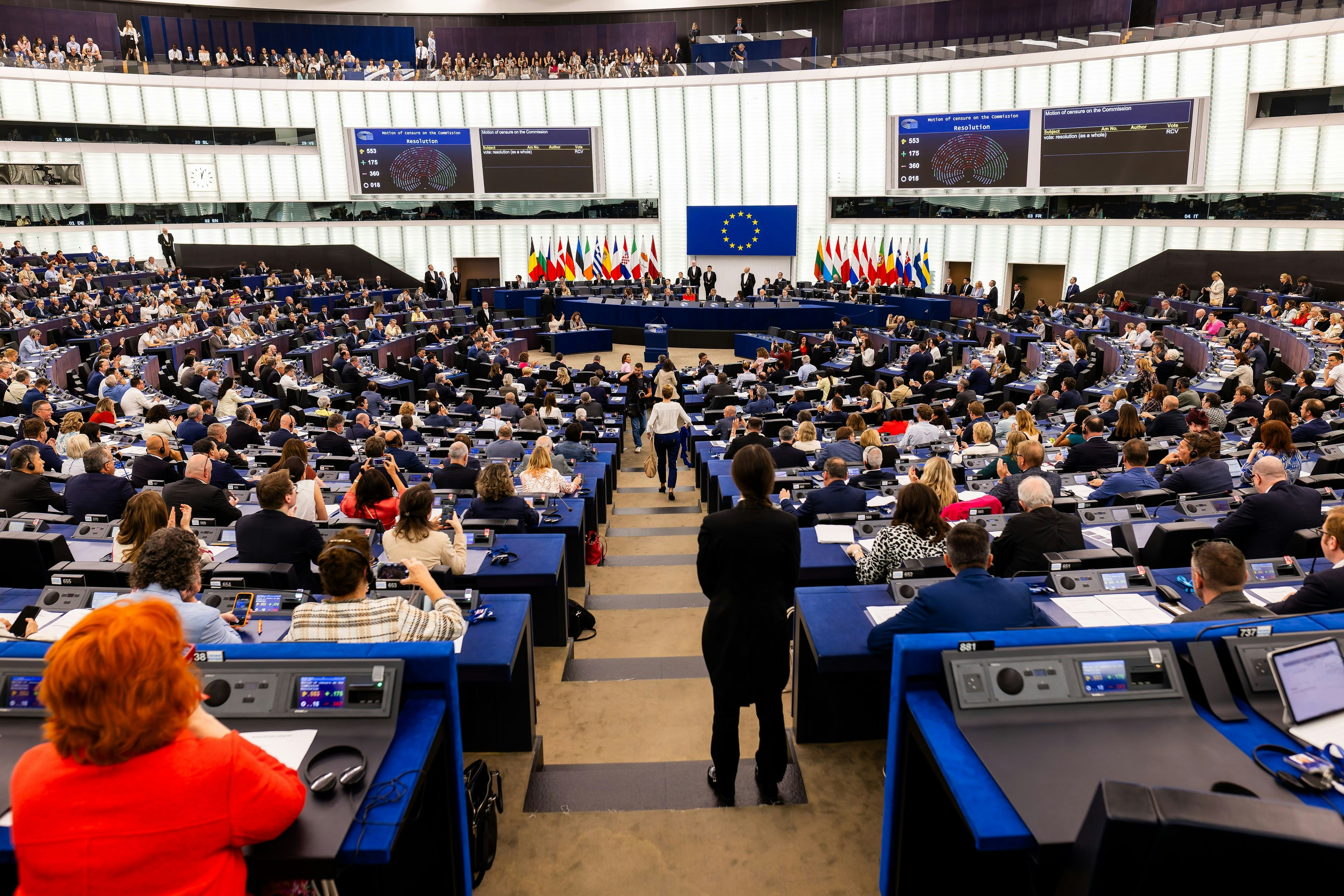 Erst wenn das EU-Parlament (Bild) und alle 27 Mitgliedstaaten dem Handelsdeal mit den USA zugestimmt haben, wird die Abmachung rechtskräftig