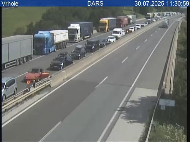 In Slowenien kam es am Mittwoch zu einem schweren Unfall. 