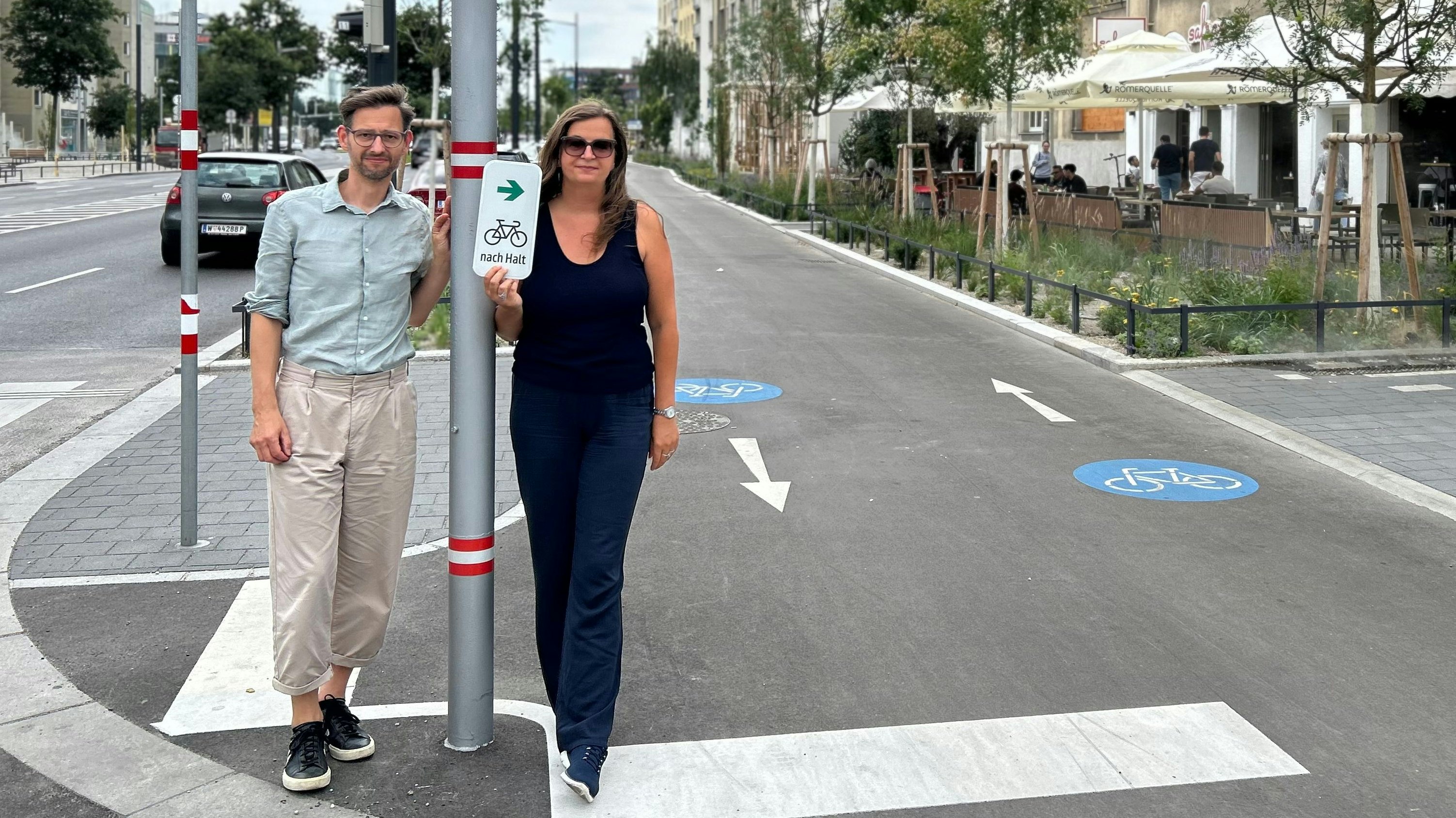 Heute.at - Abbiegen bei Rot! Schon 736 Grünpfeile für Radfahrer