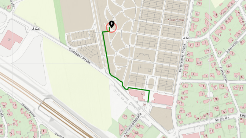 So findet man etwa das Grab vom ehemaligen Stadt-Bürgermeister Willi Gruber.