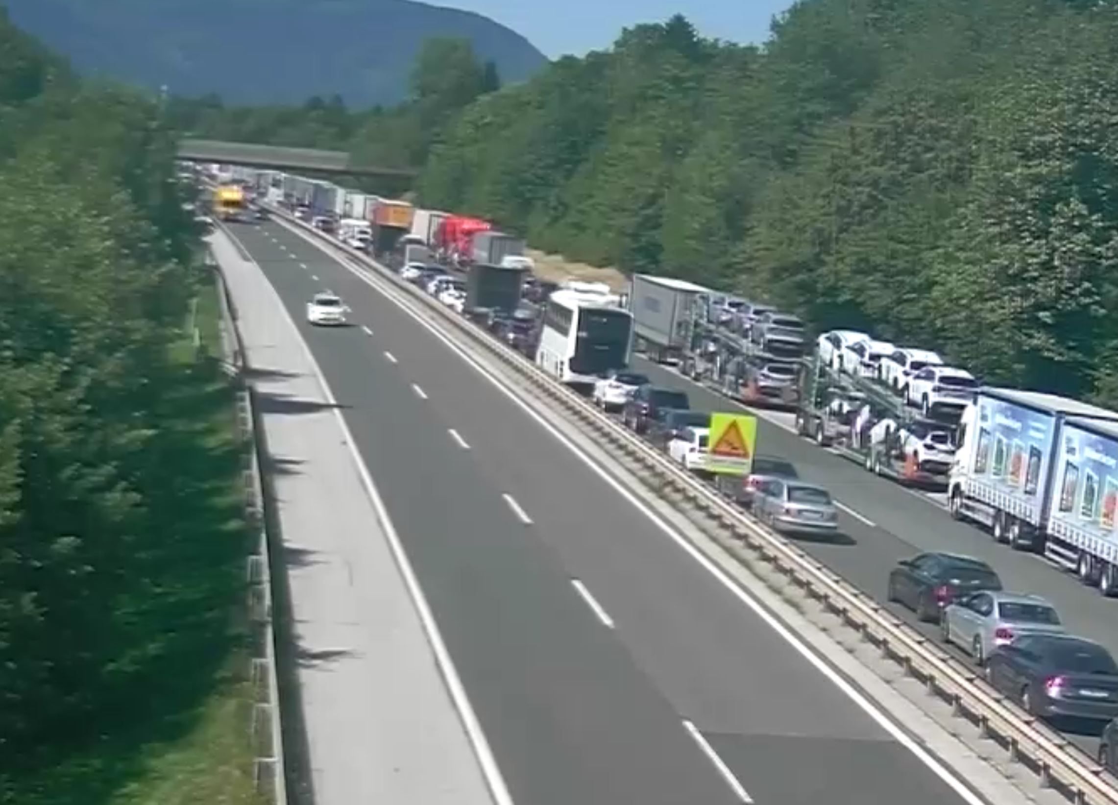 Lange Staus waren die Folge.