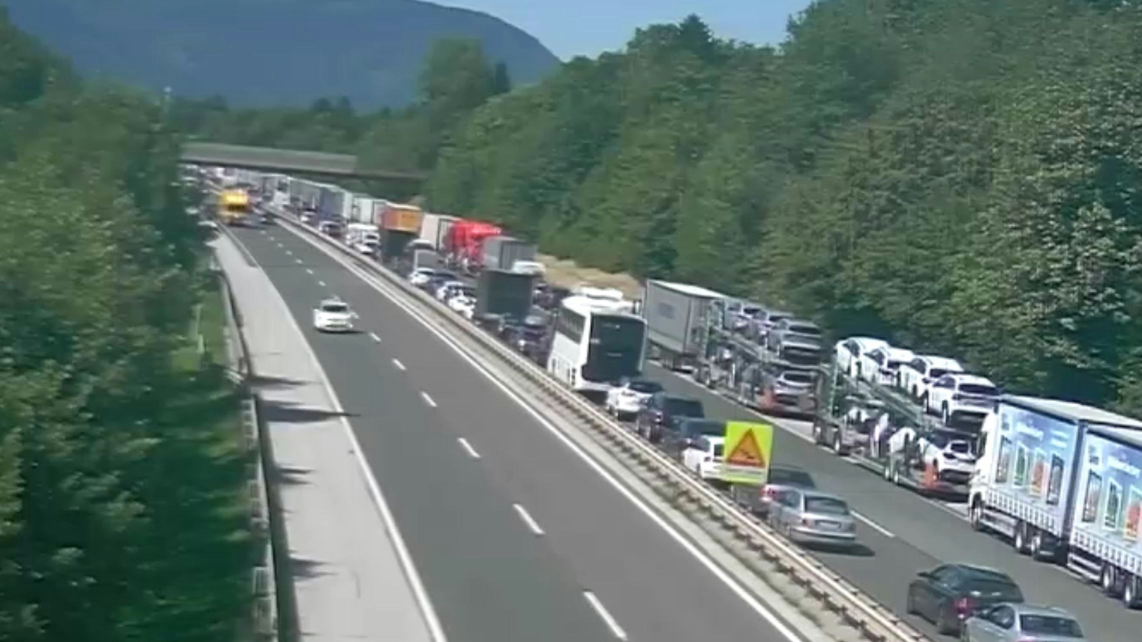 Lange Staus waren die Folge.