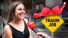 Skurriler Traumjob: Wie ein BH Sophies Leben veränderte