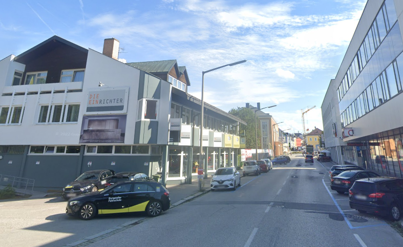 Wird jetzt besonders streng kontrolliert: Tempo 30 in der Friedrich-Thurner-Straße in Ried im Innkreis.