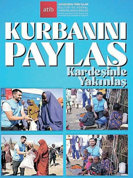 Die Organisation sammelte unter anderem mit diesem Flyer Geld.