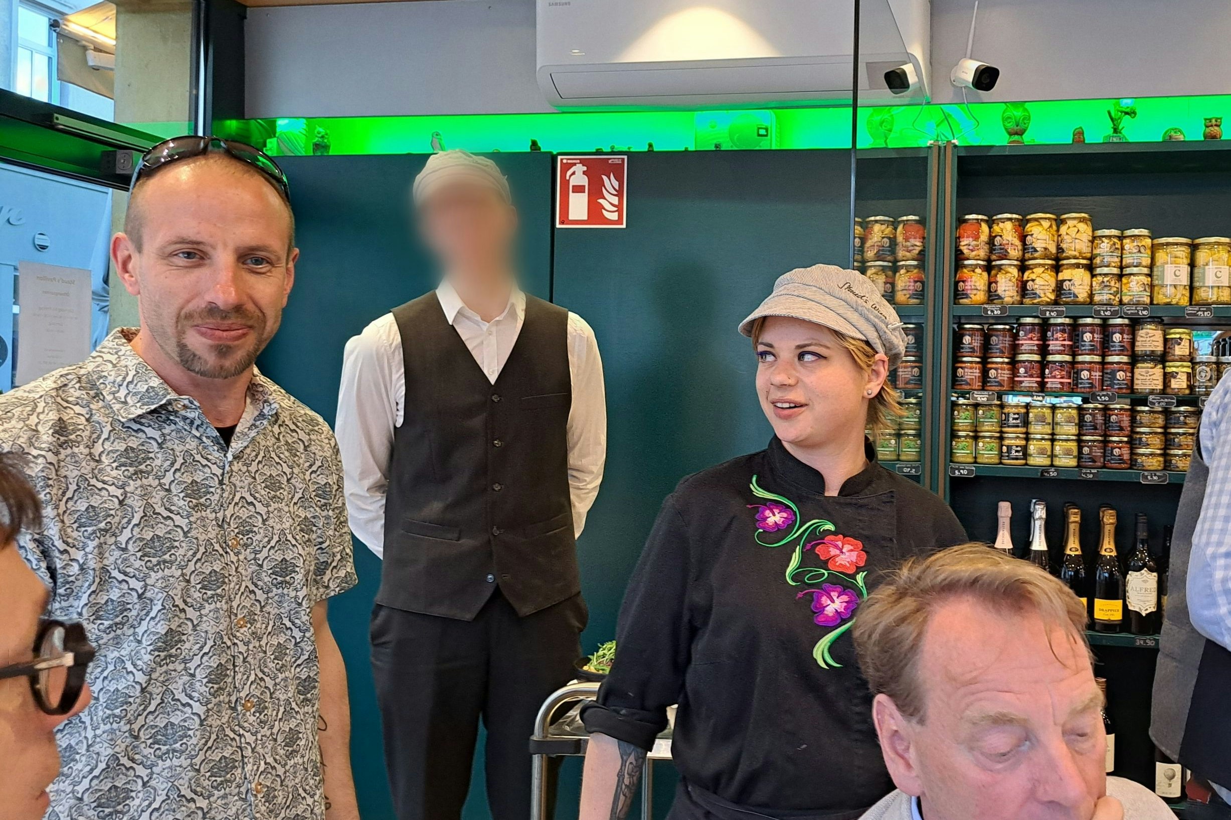 Sanny &amp; Michi live im Staud'schen Pavillon, den sie vorzüglich bekochten