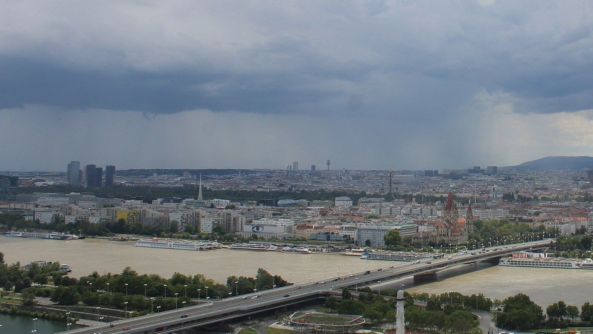 Unwetter ziehen am Freitag durch Niederösterreich. Auch Wien könnte einen "Streifschuss" abbekommen.