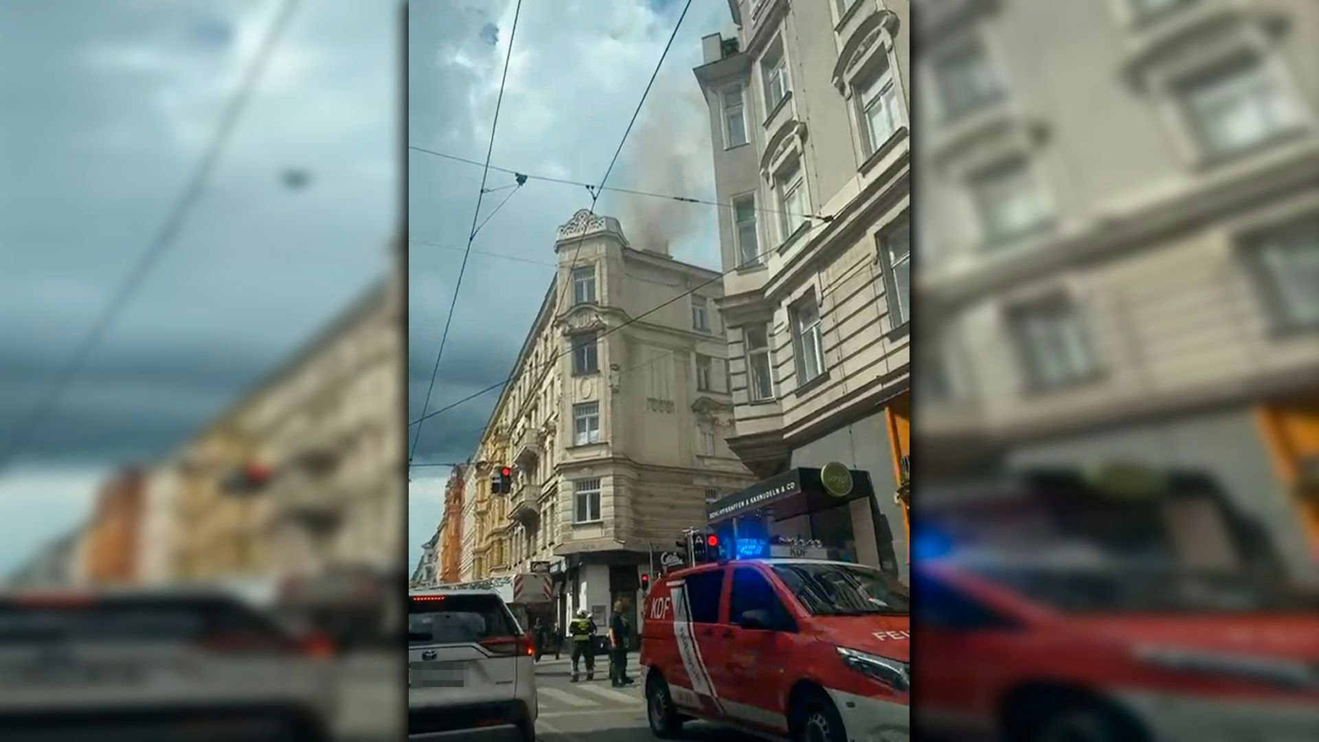 Großeinsatz in Wien-Neubau: Alarmstufe 2 für Feuerwehr