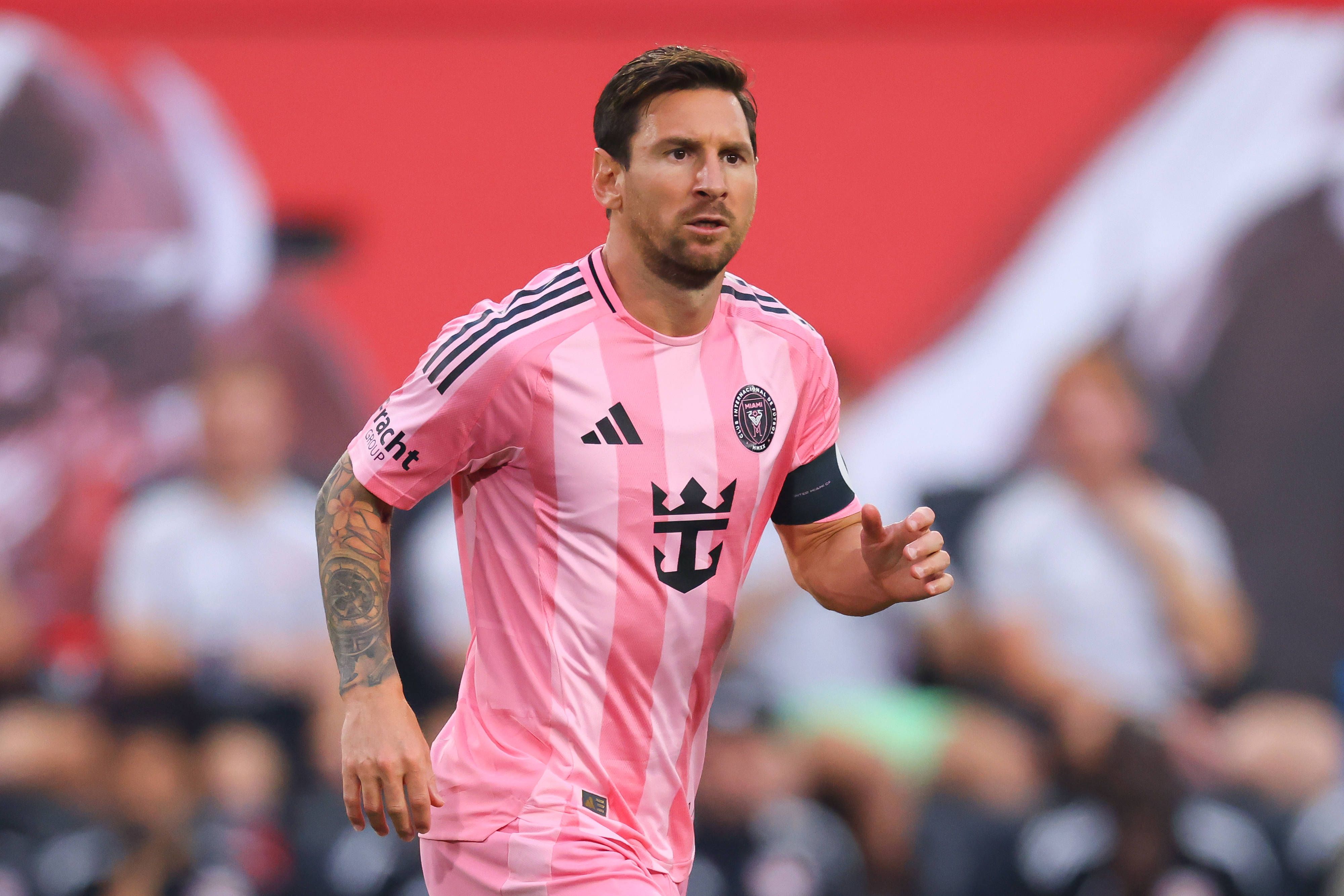 Fußball-Star Lionel Messi. 