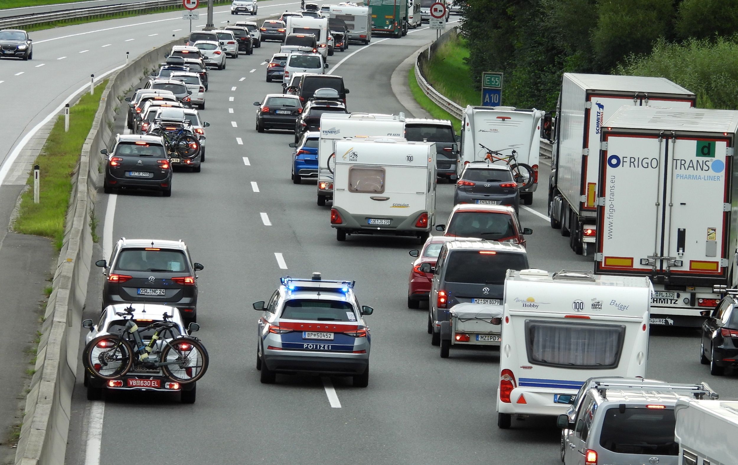Stau-Alarm am Wochenende in Österreich.