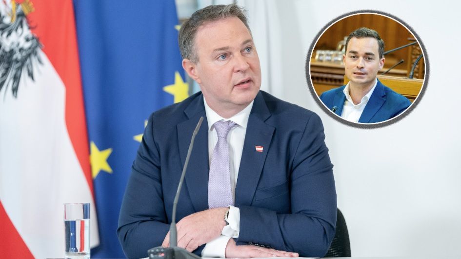 Maximilian Krauss übt scharfe Kritik an SPÖ-Chef Andreas Babler. 