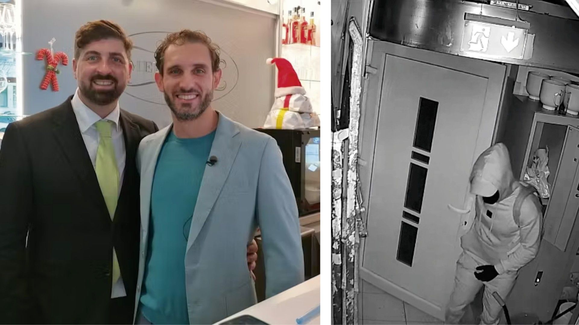 Geschäftsführer Gaetano Brancato (links) und Restaurantmanager Gennaro De Stefano in der Mergellina.