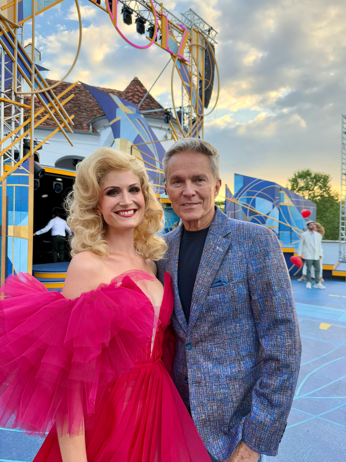 Die finalen Proben auf Schloss Tabor haben gestartet. 