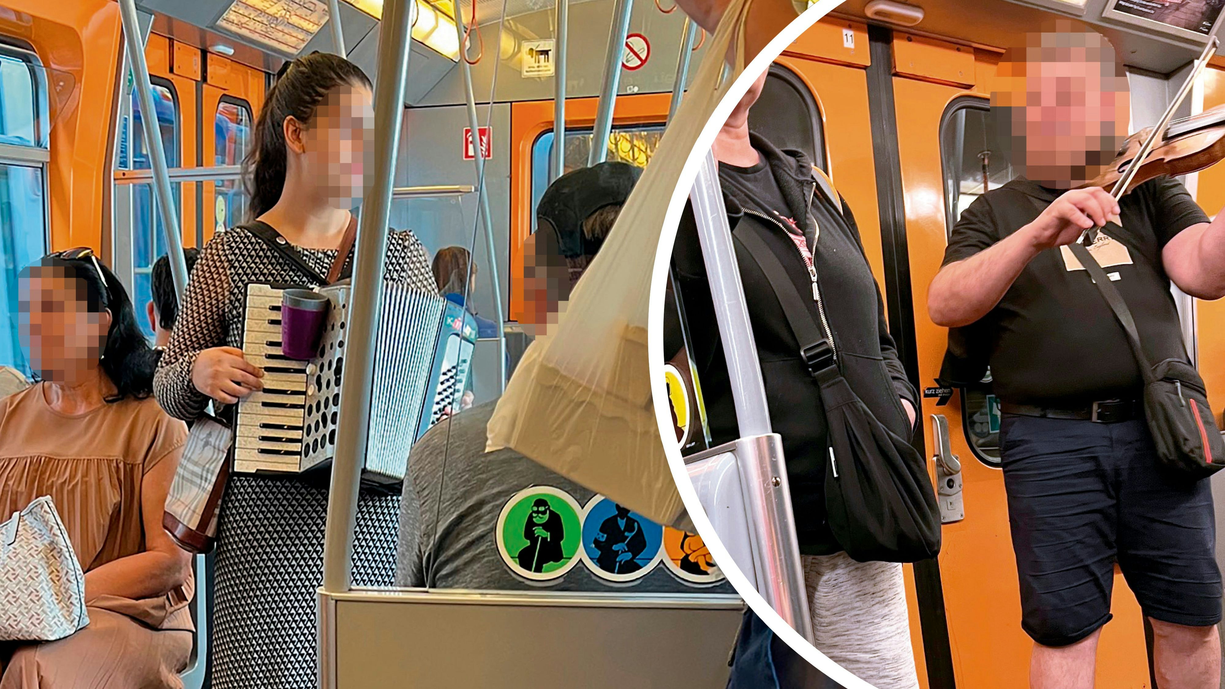 Ob mit Ziehharmonika oder Geige – die musikalischen Darbietungen sind meist nicht auf Weltklasse-Niveau. 