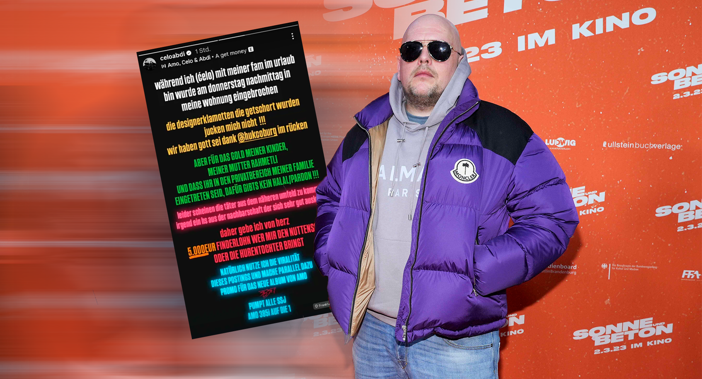 Celo ist richtig sauer.