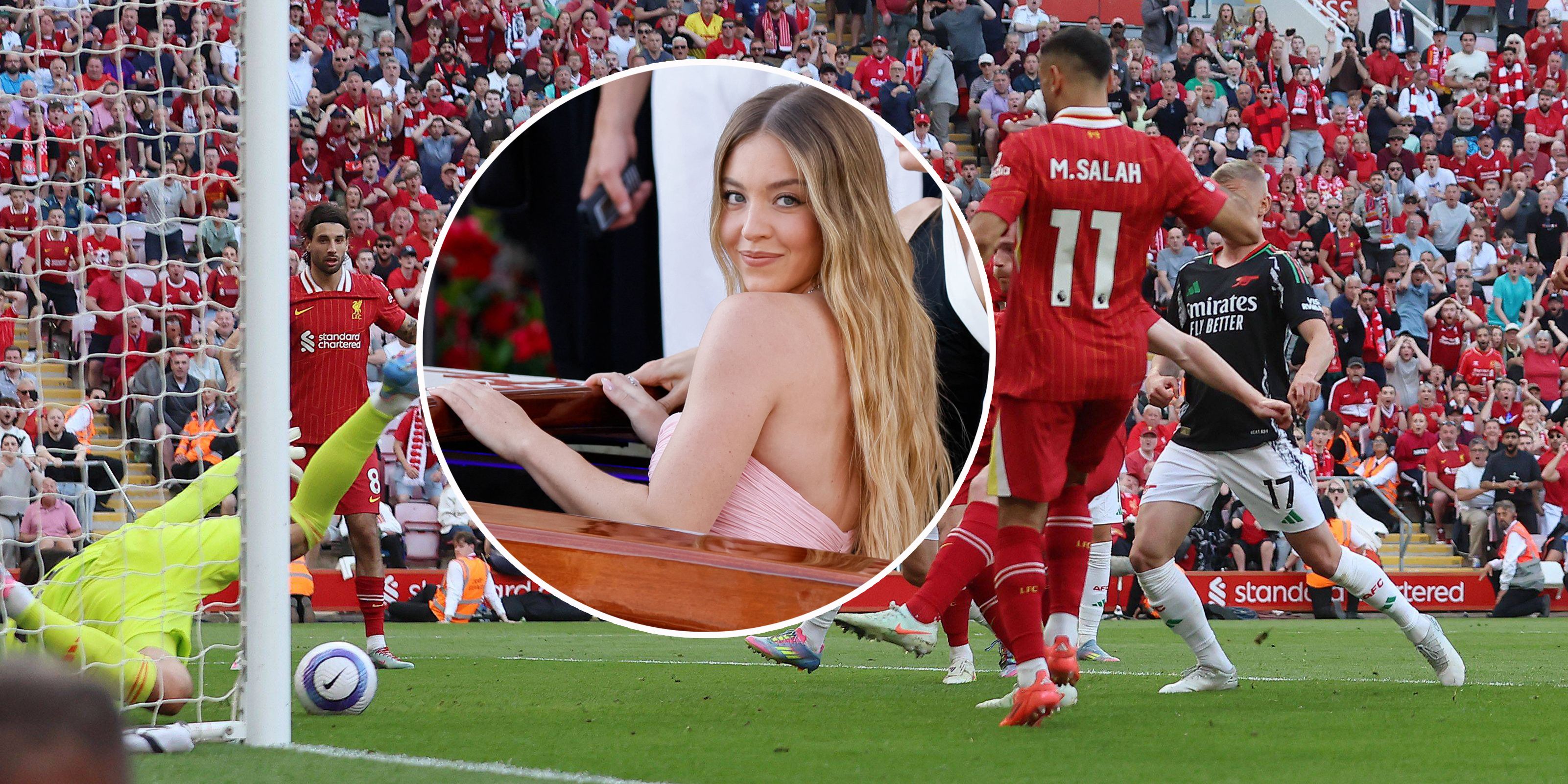 Sydney Sweeney scheint bei Premier-League-Profis heiß begehrt zu sein.