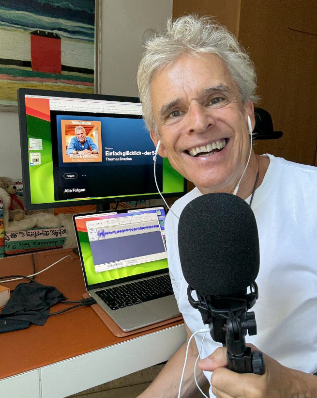 Star-Autor Thomas Brezina verabschiedet sich.